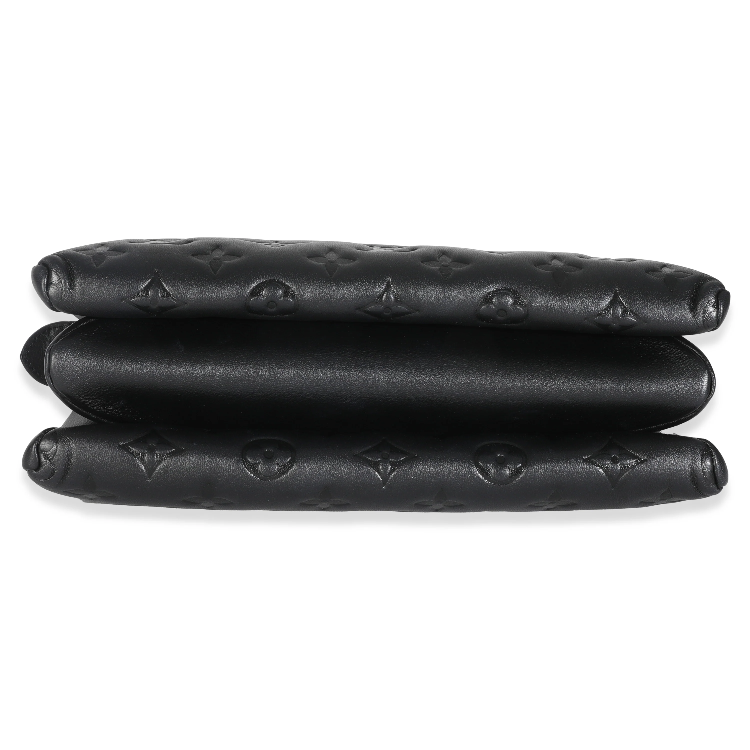 Black Monogram Embossed Lambskin Coussin PM - Image 5