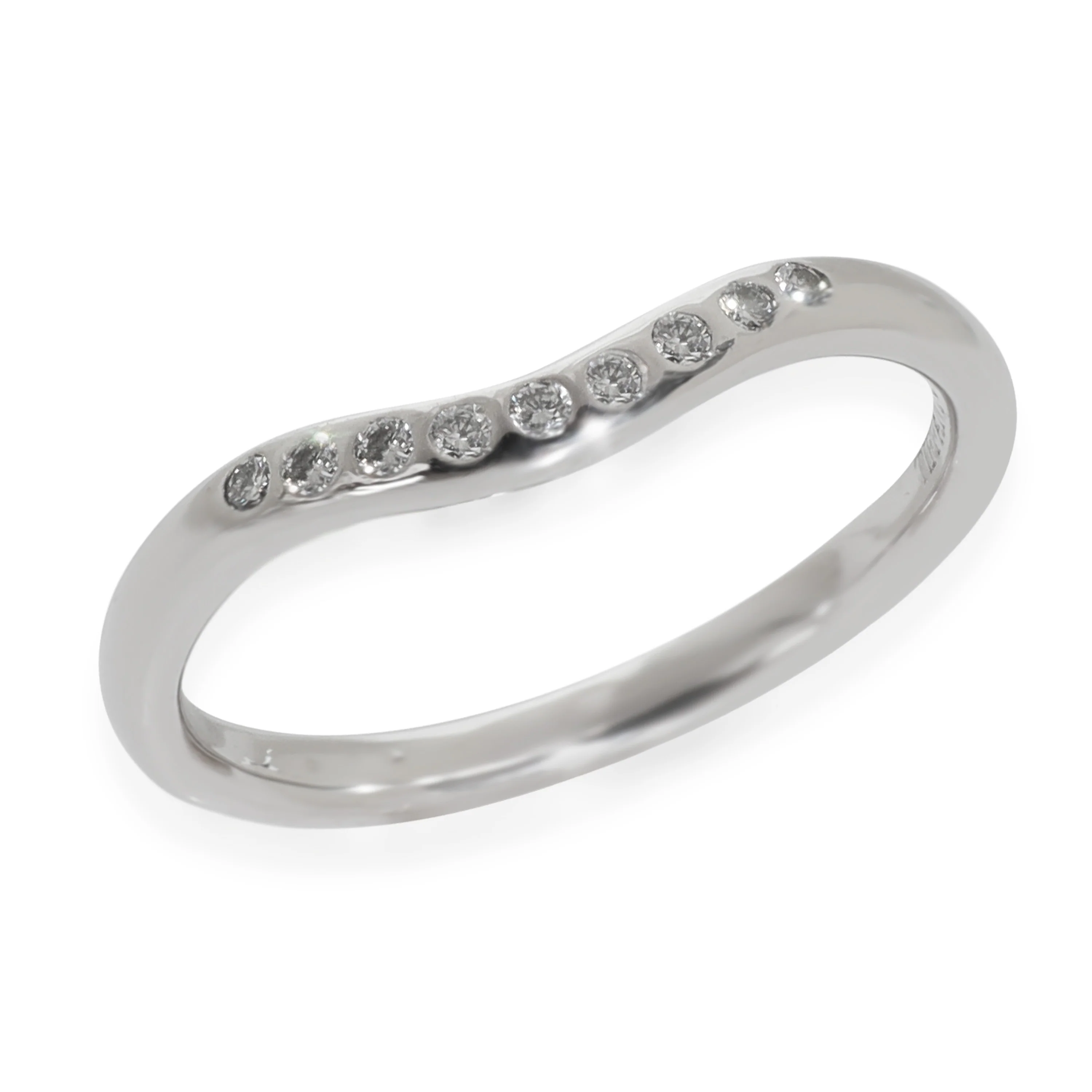 Platinum Diamond Elsa Peretti Band - Image 3