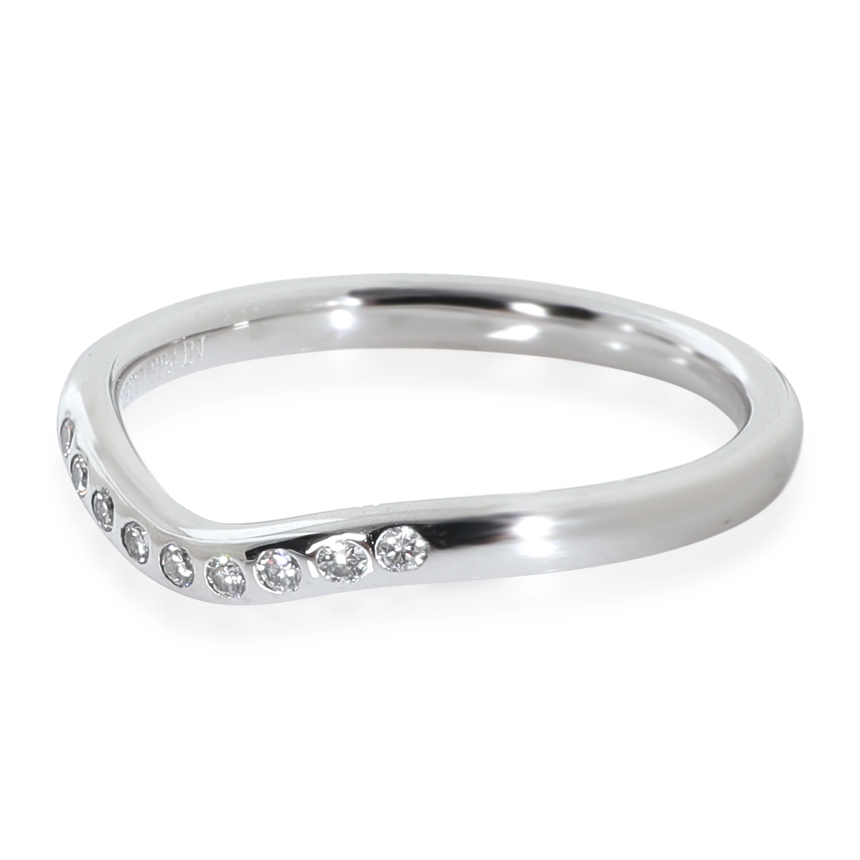 Platinum Diamond Elsa Peretti Band - Image 4