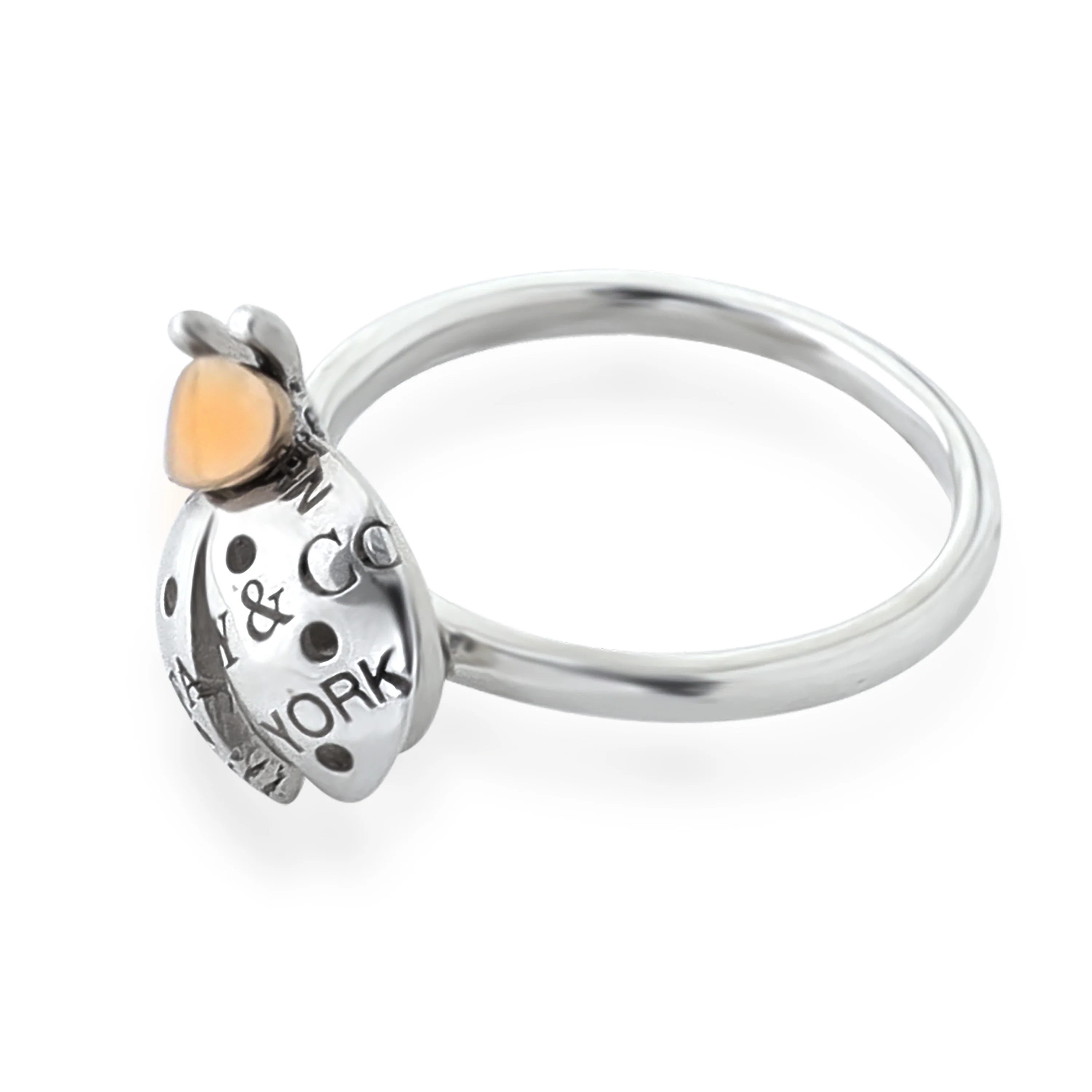 Rose Gold & Sterling Silver  Return To Tiffany Ring - Image 2