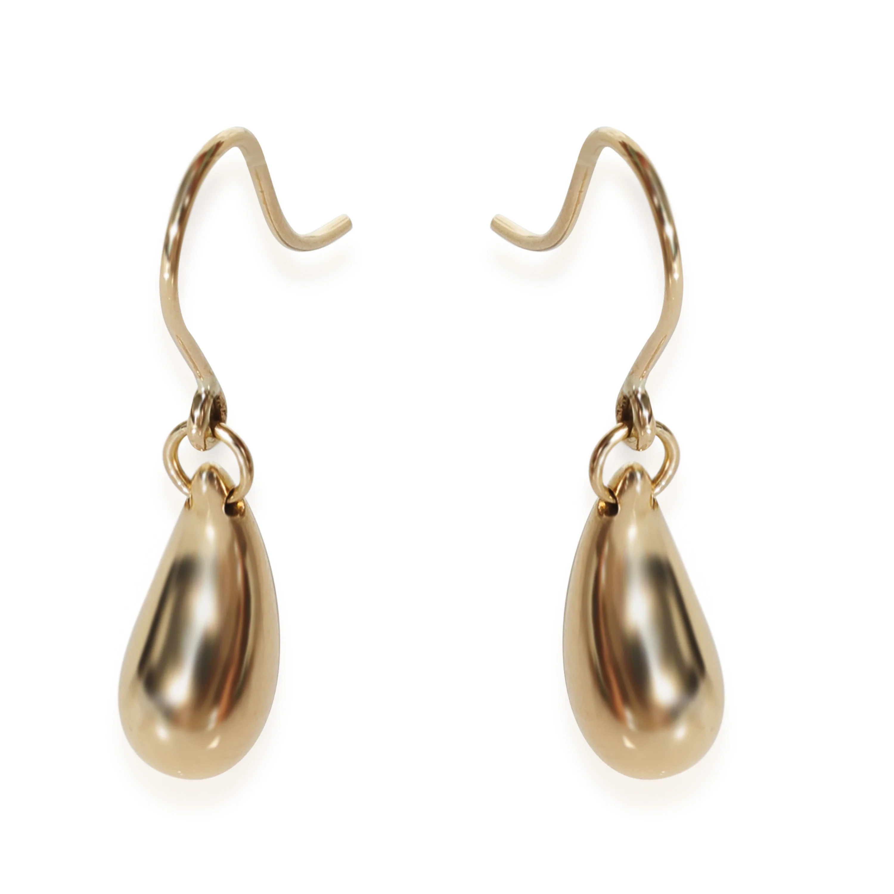 Yellow Gold Elsa Peretti Teardrop Earrings