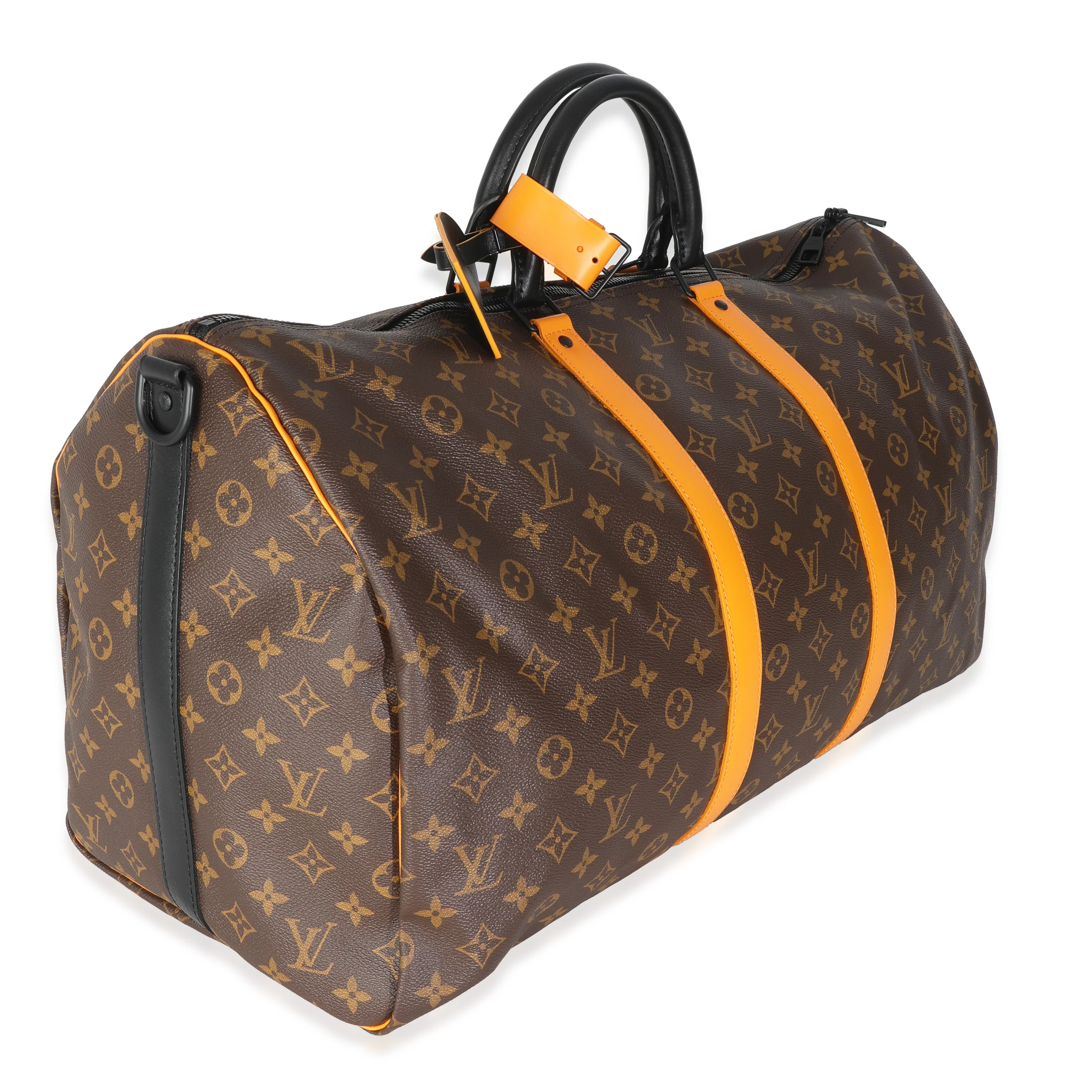 Monogram Canvas Radiant Sun Keepall Bandouliere 55 - Image 3