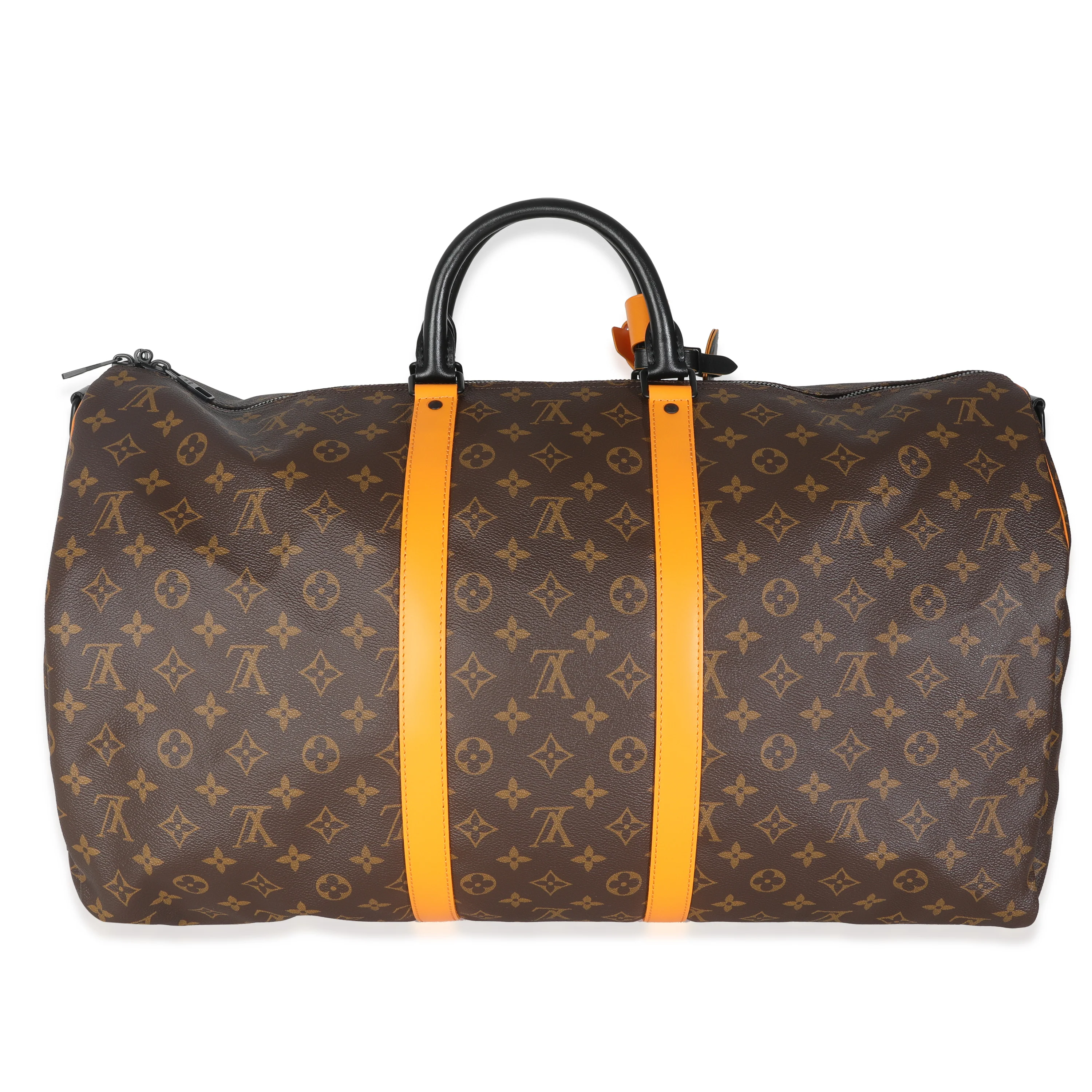 Monogram Canvas Radiant Sun Keepall Bandouliere 55 - Image 4