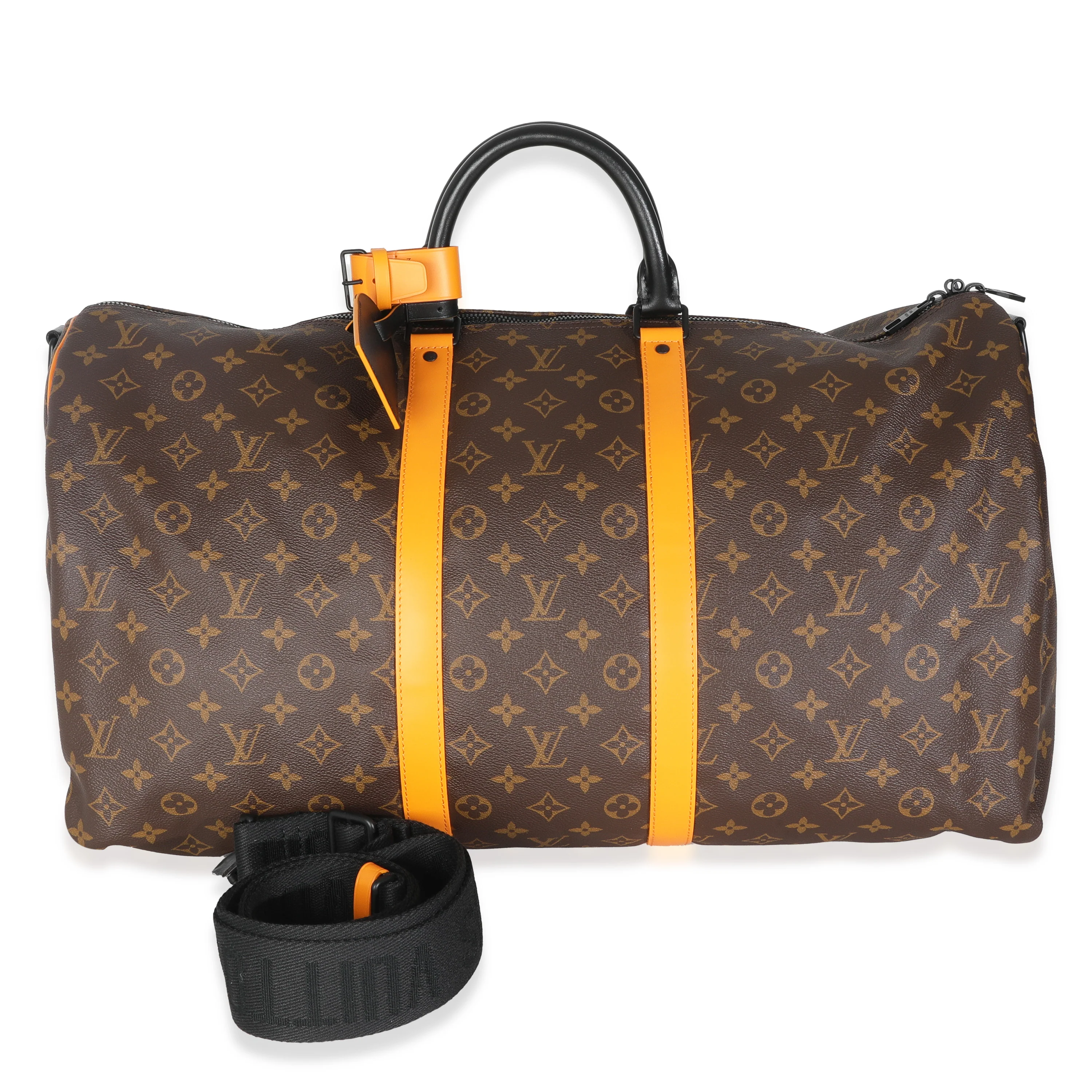 Monogram Canvas Radiant Sun Keepall Bandouliere 55 - Image 5