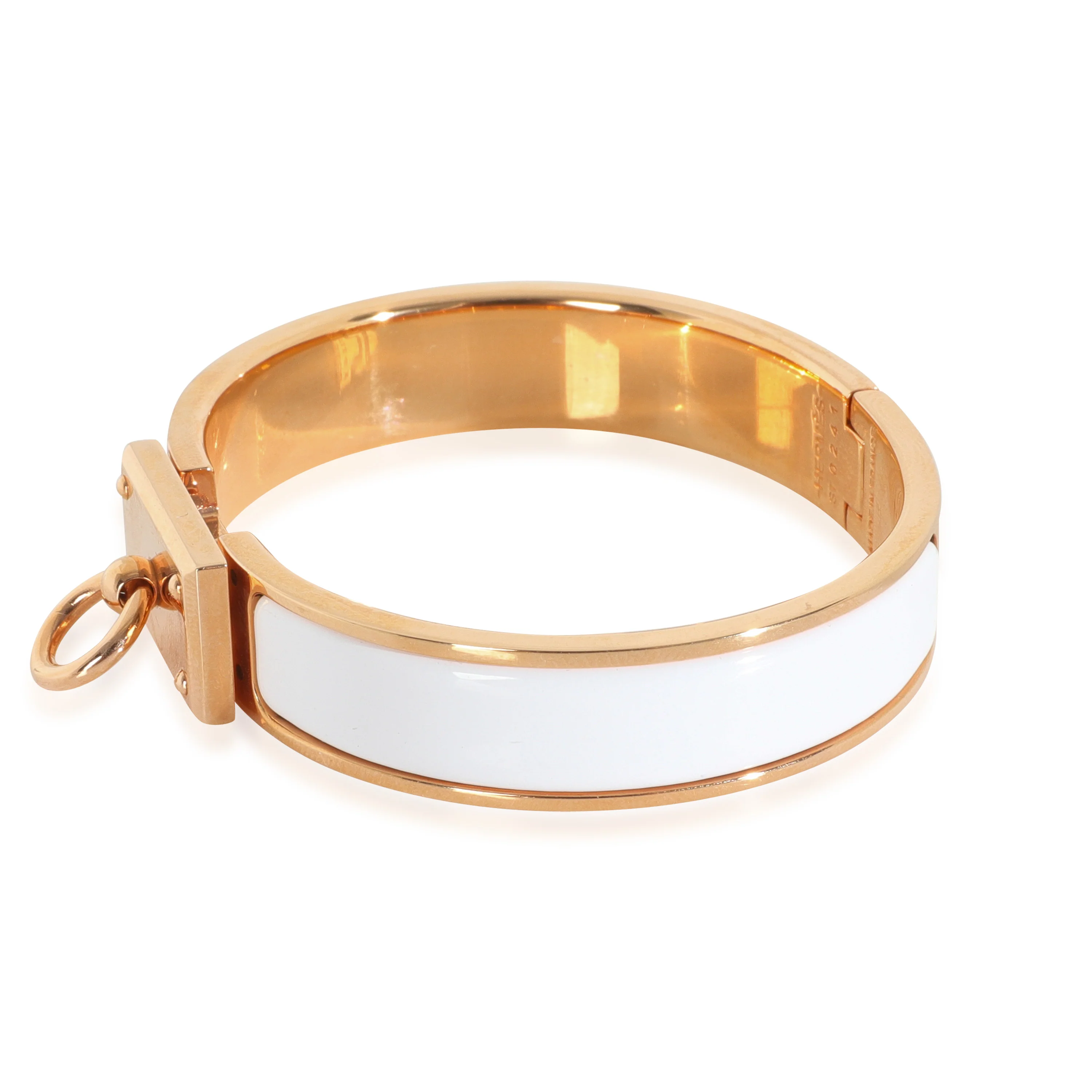 Gold-Plated  Clic Anneau Bracelet - Image 2