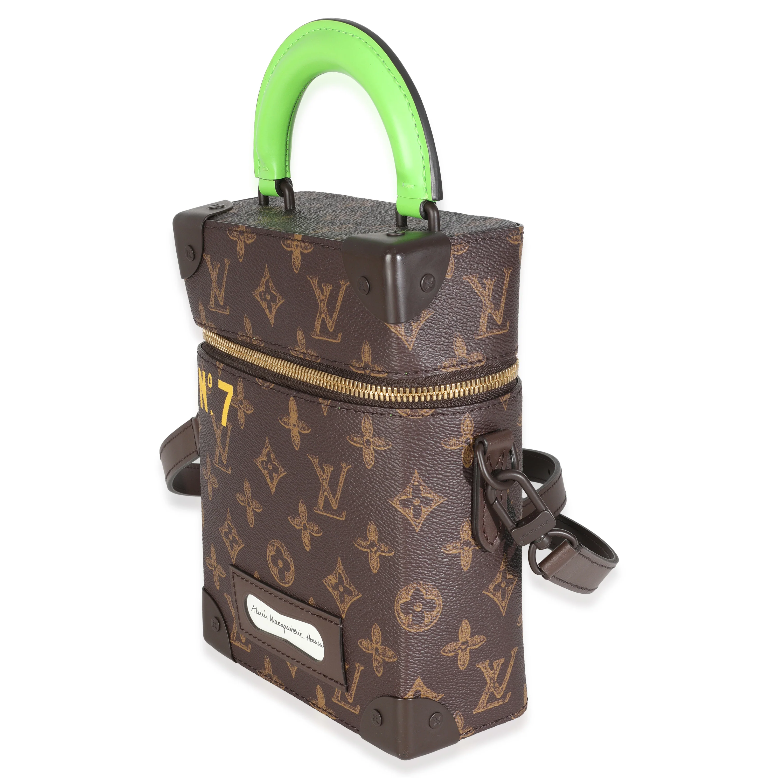 Monogram Canvas N°7 Vertical Box Trunk - Image 2