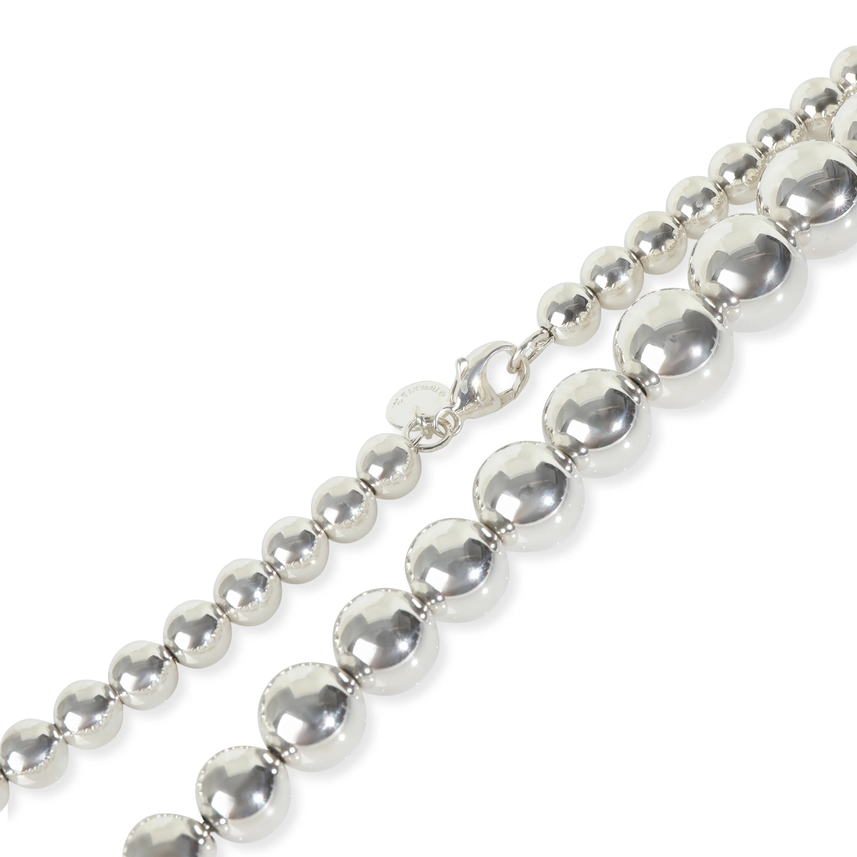 Sterling Silver  HardWear Graduated Ball Necklace - Image 2