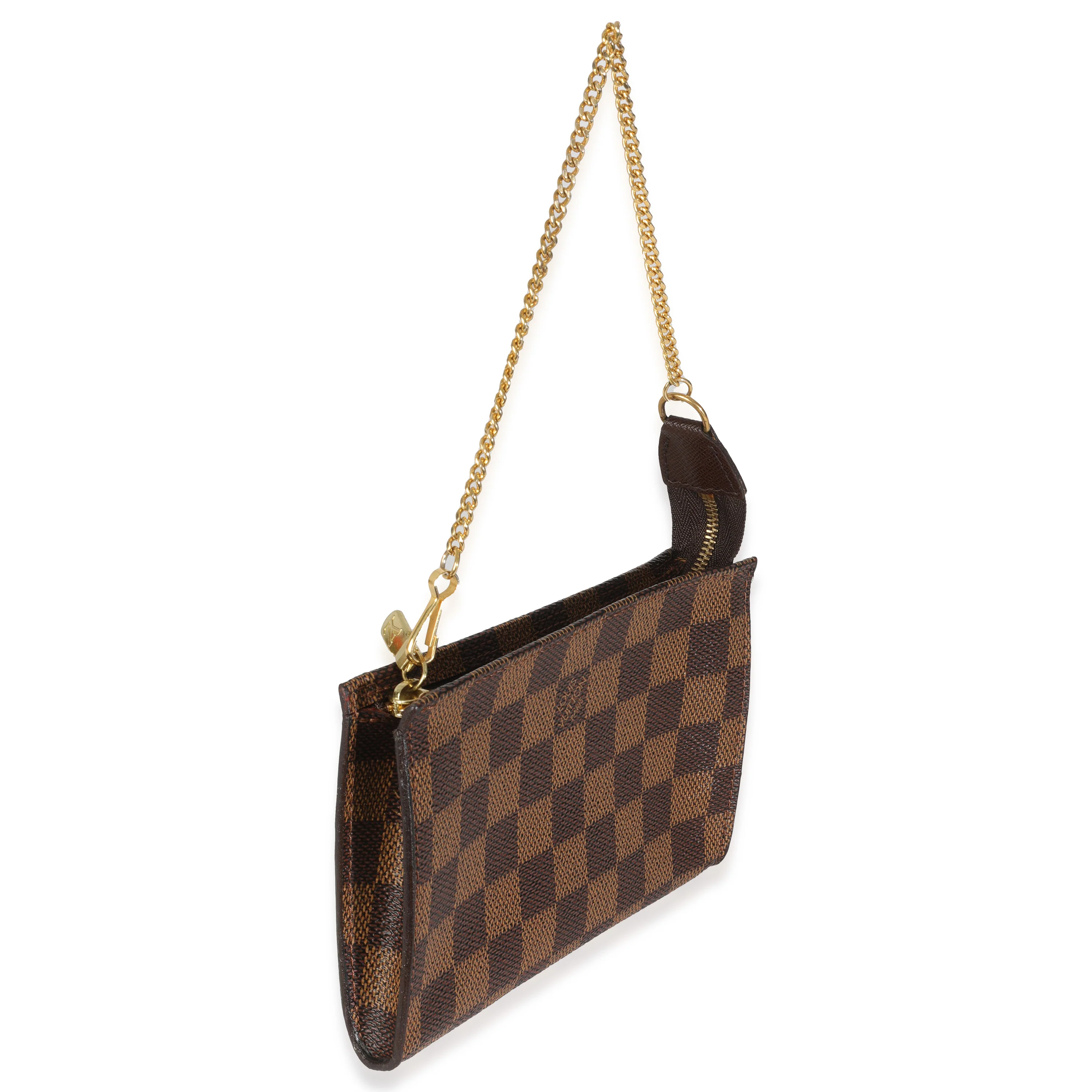 Damier Ebene Canvas Marais Bucket Pouch - Image 3