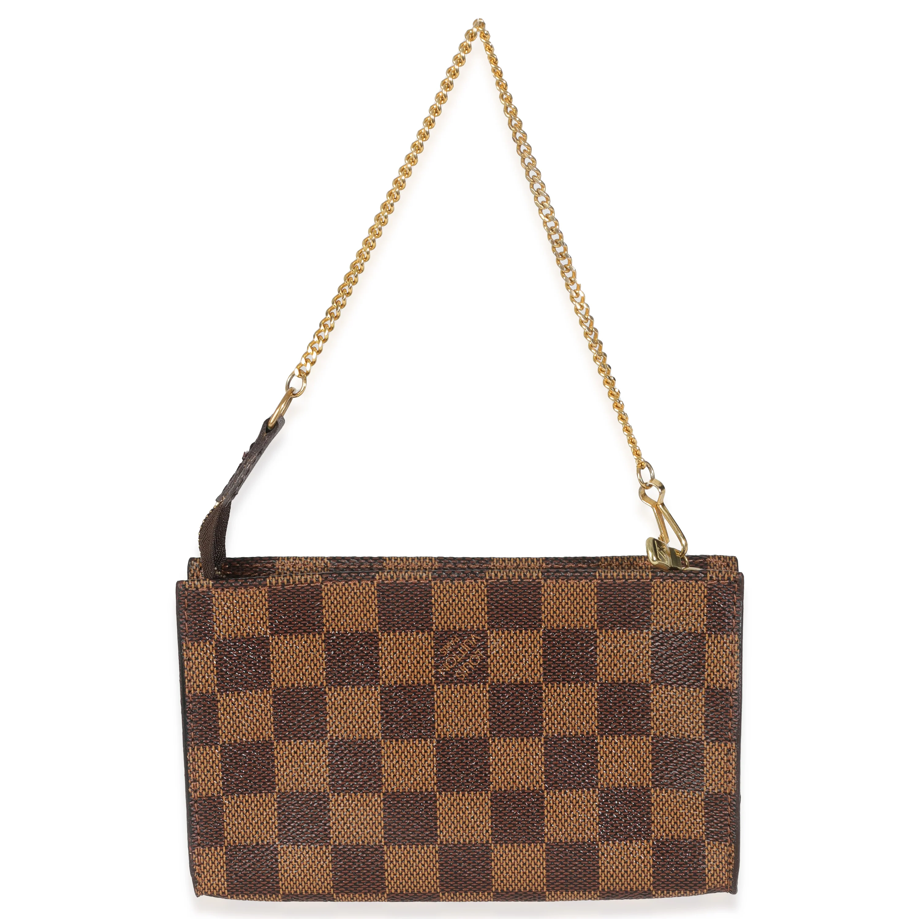 Damier Ebene Canvas Marais Bucket Pouch - Image 4