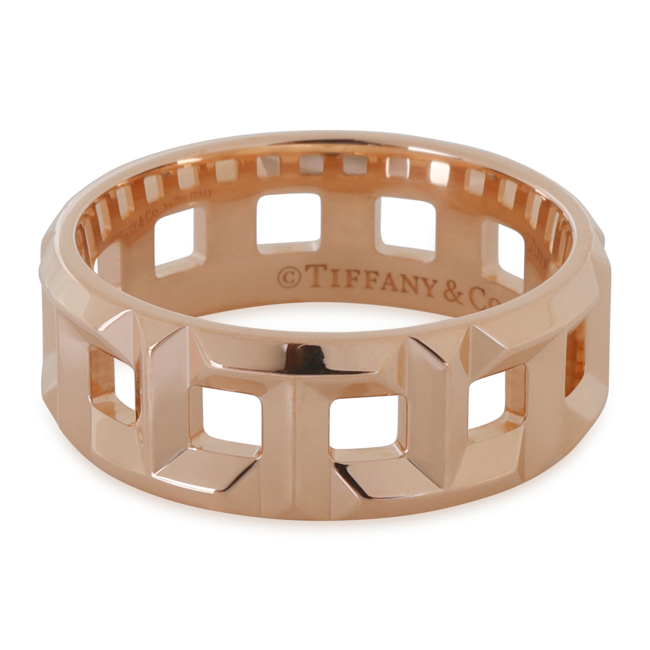 Rose Gold Tiffany T True 8mm Ring