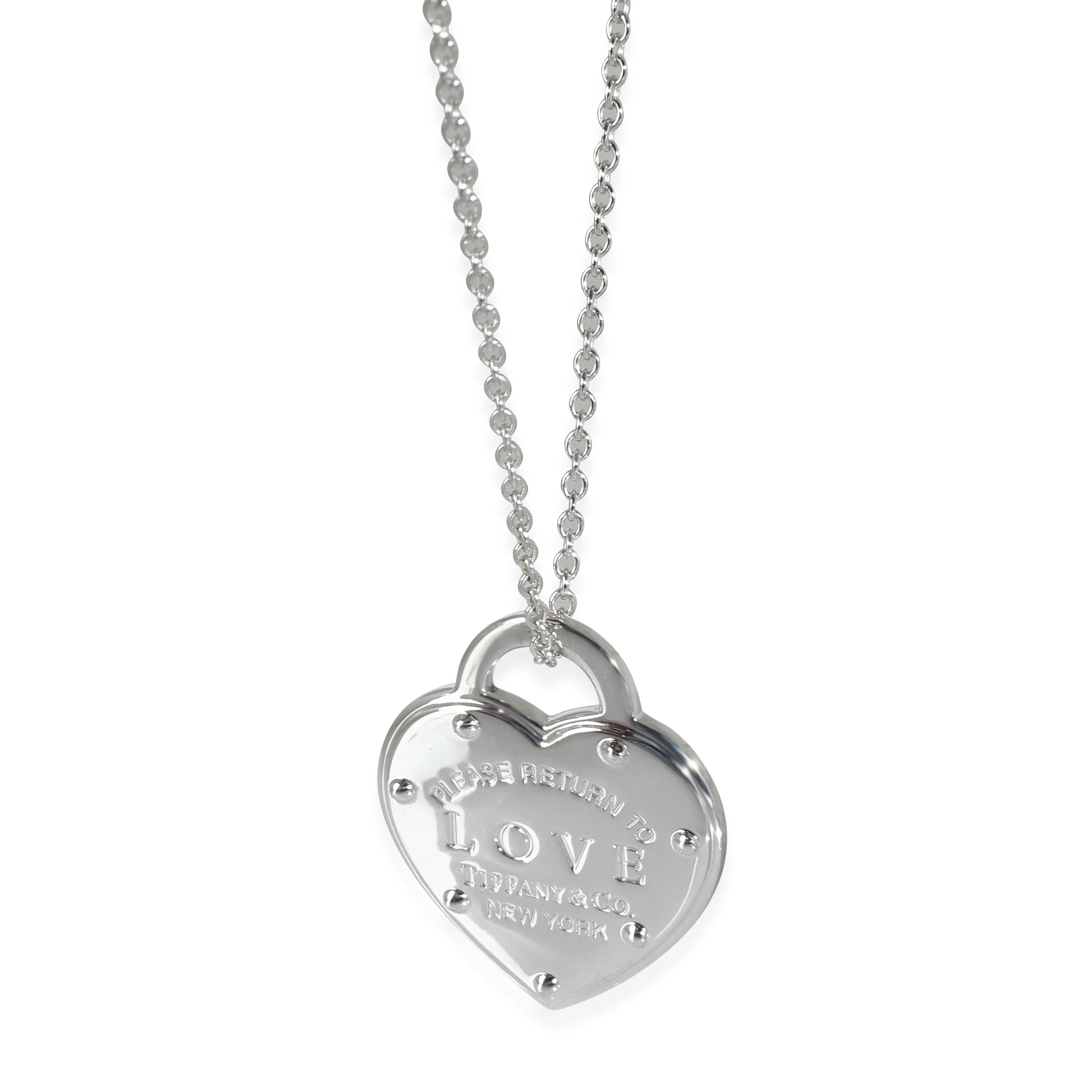 Sterling Silver  Return To Tiffany Pendant