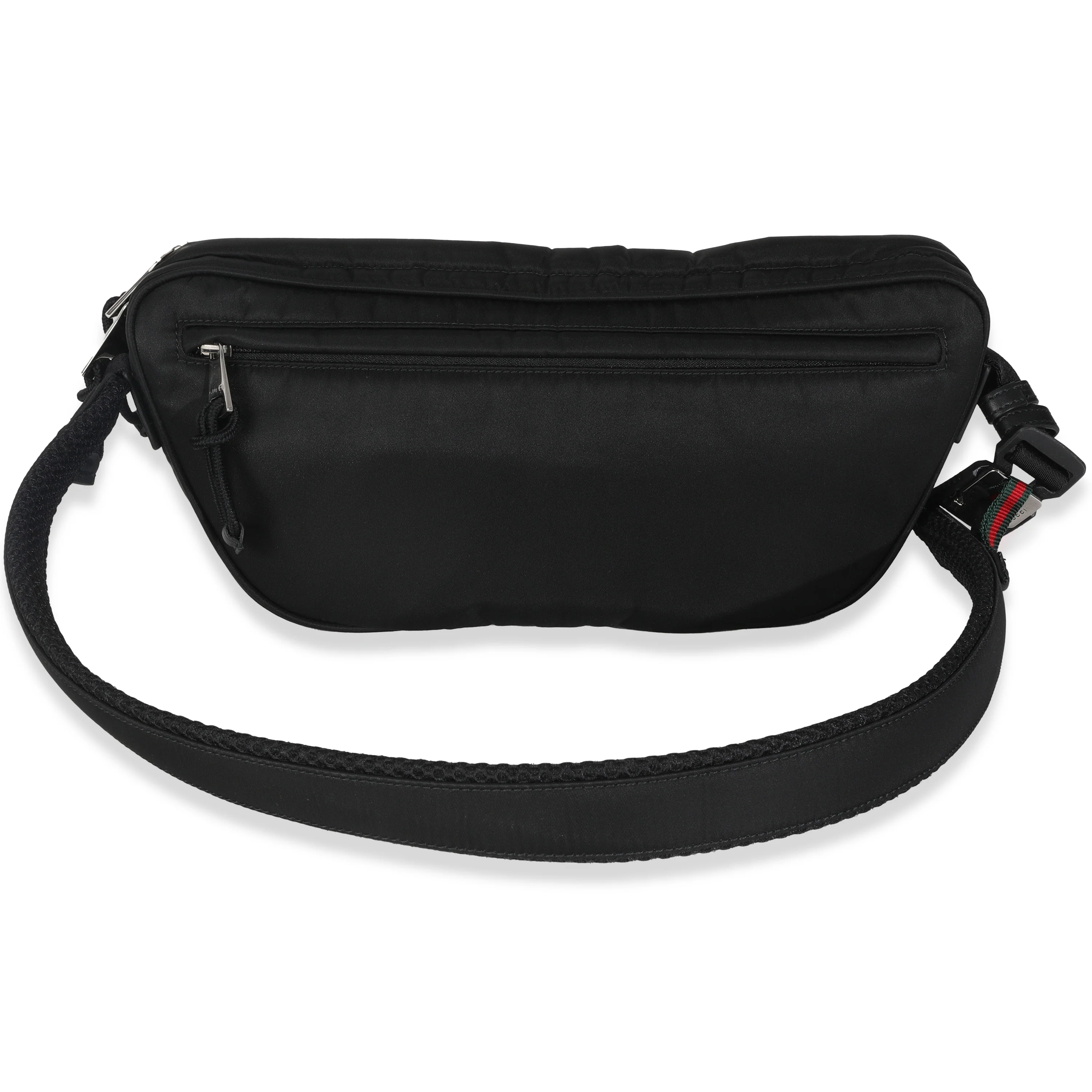Black Nylon Logo Large Slingbag - Image 5