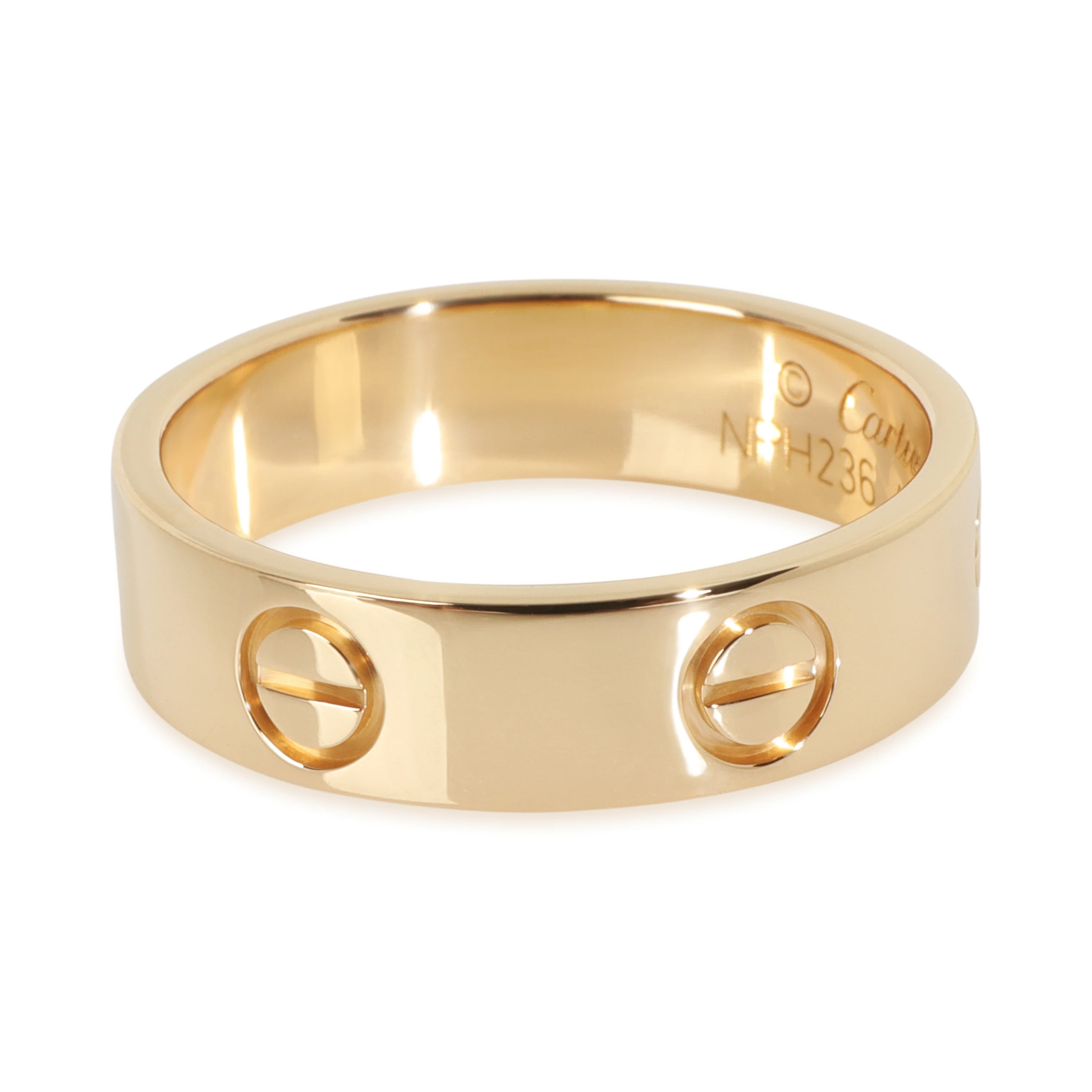 Yellow Gold  Love Ring - Image 2