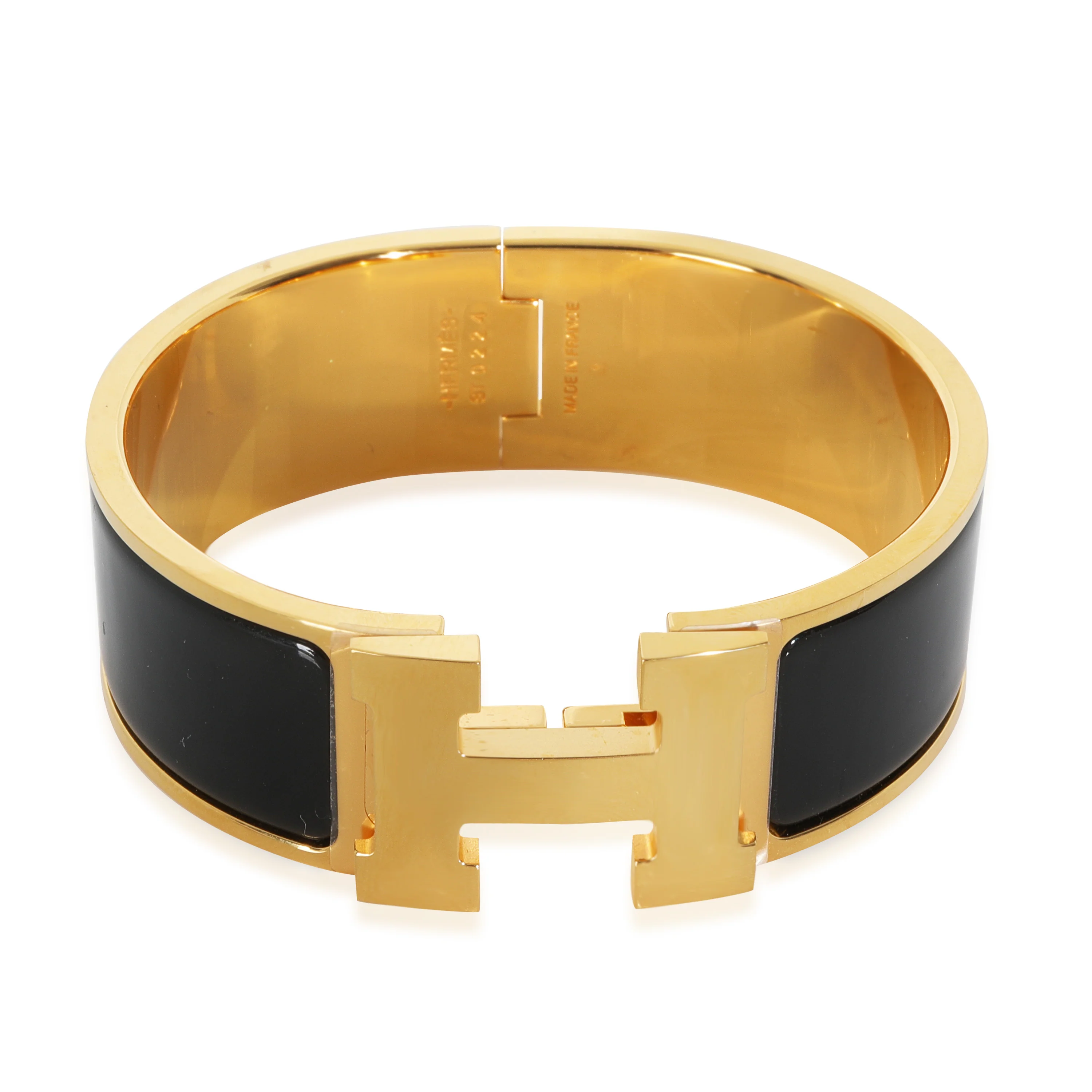 Gold-Plated Clic Clac Bracelet