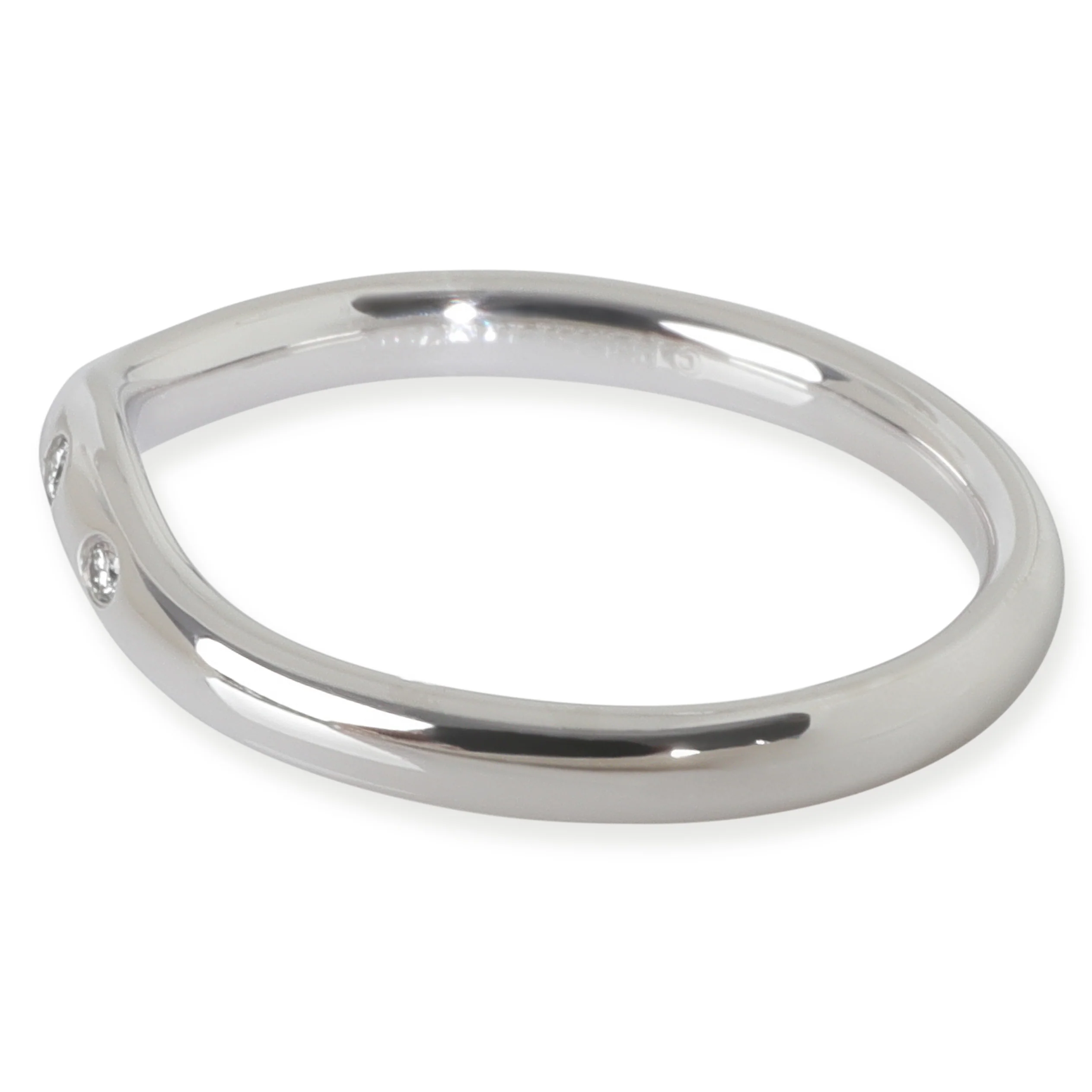 Platinum Diamond Elsa Peretti Band - Image 3