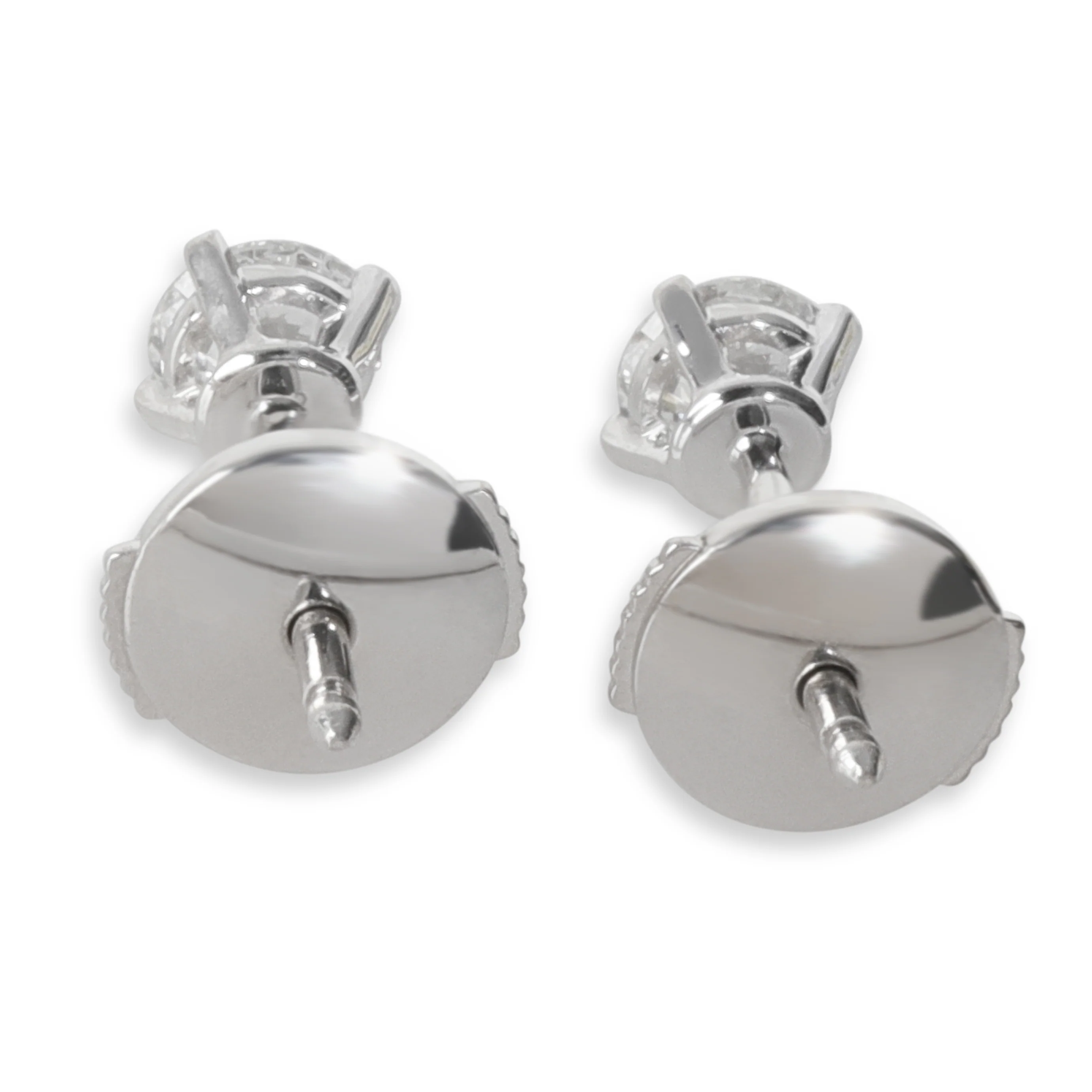 White Gold Diamond 1895 Earrings - Image 3
