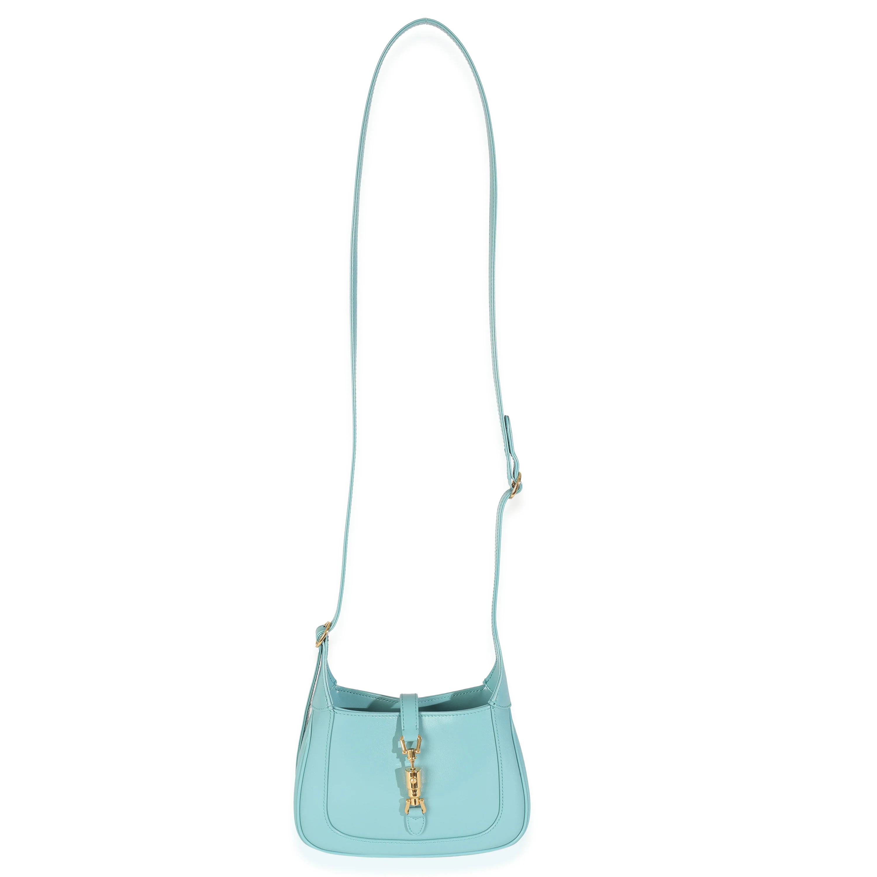 Dusty Azure Boarded Dyana Lux Calfskin Mini Jackie 1961 Hobo - Image 6