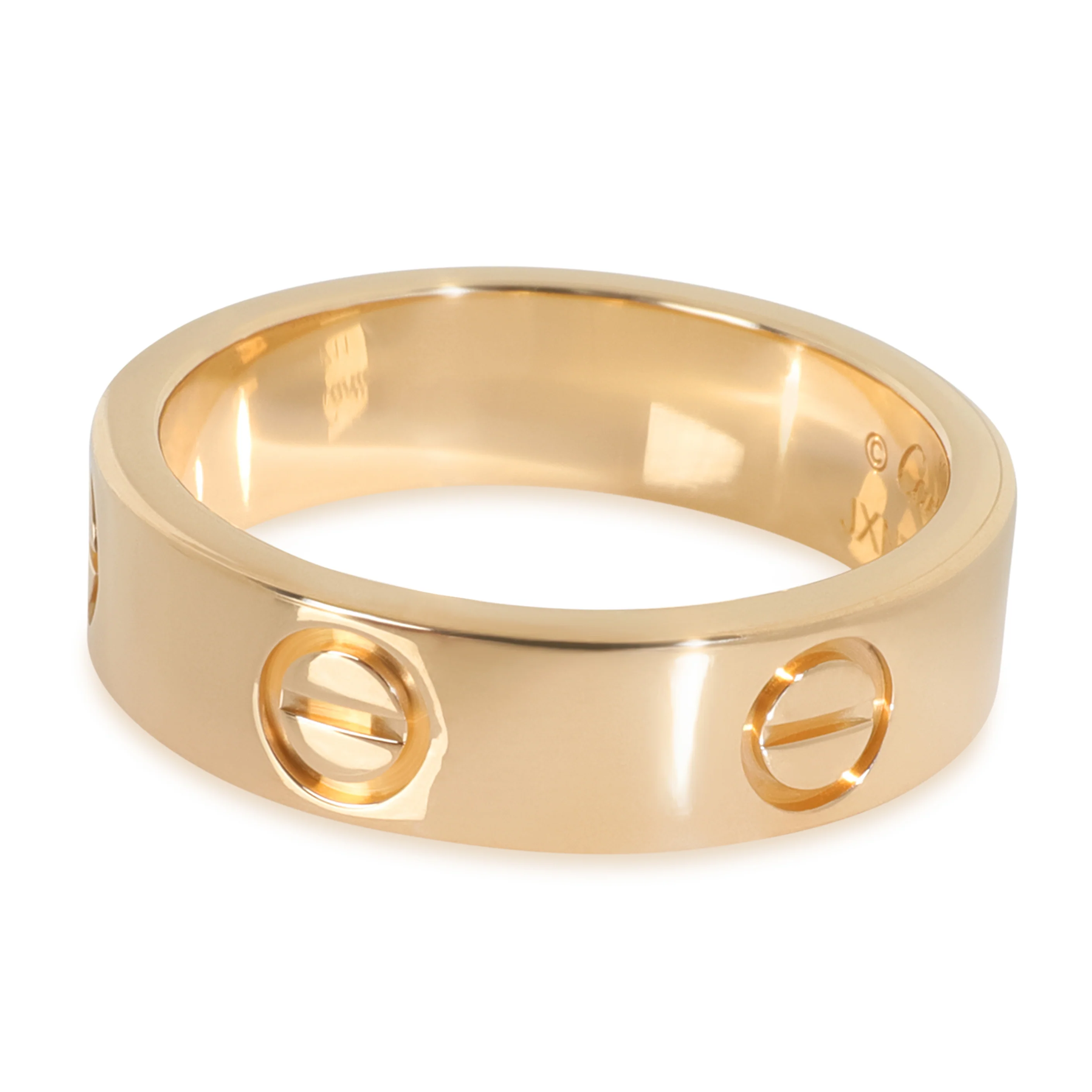 Yellow Gold  Love Ring - Image 2