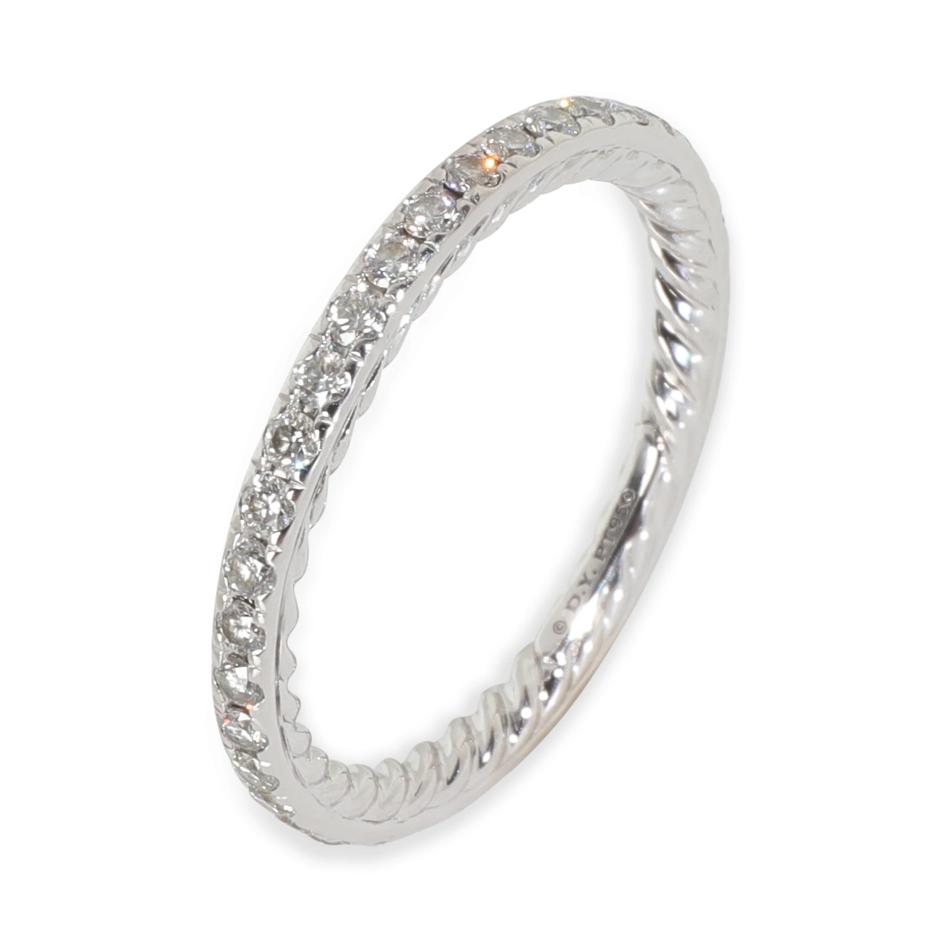Platinum Diamond Eden Eternity Band - Image 3