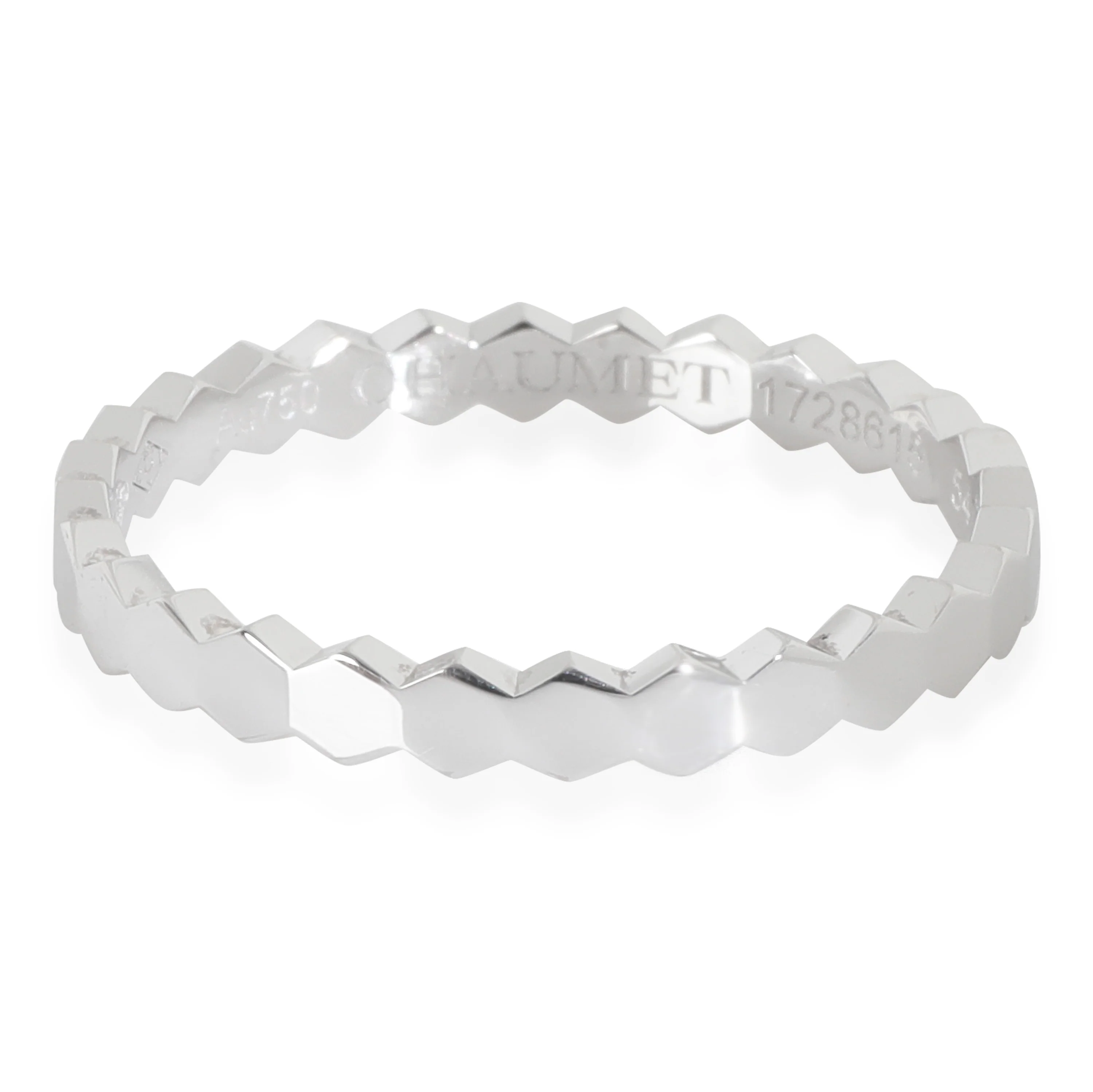 White Gold Bee My Love Band