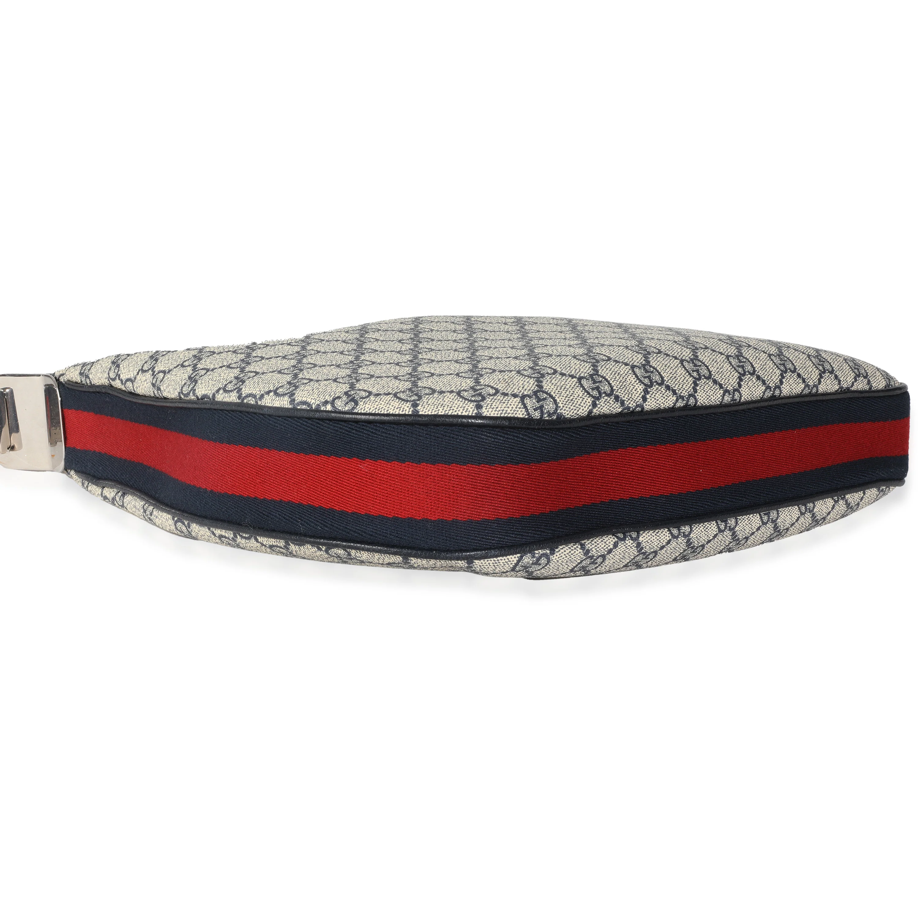 Navy GG Supreme Large Attache Shoulder Bag - Image 6