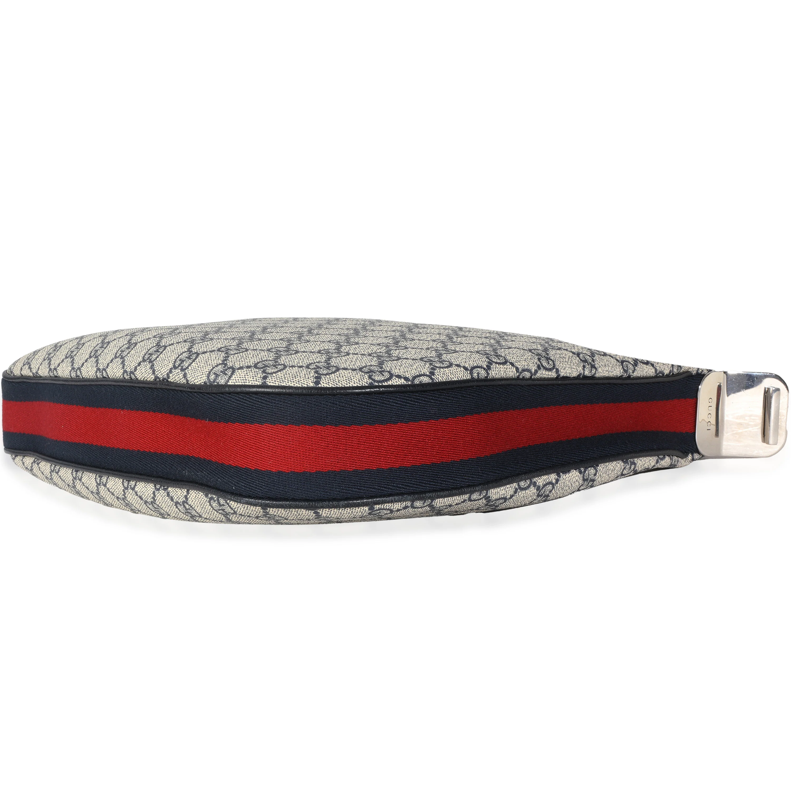 Navy GG Supreme Large Attache Shoulder Bag - Image 7