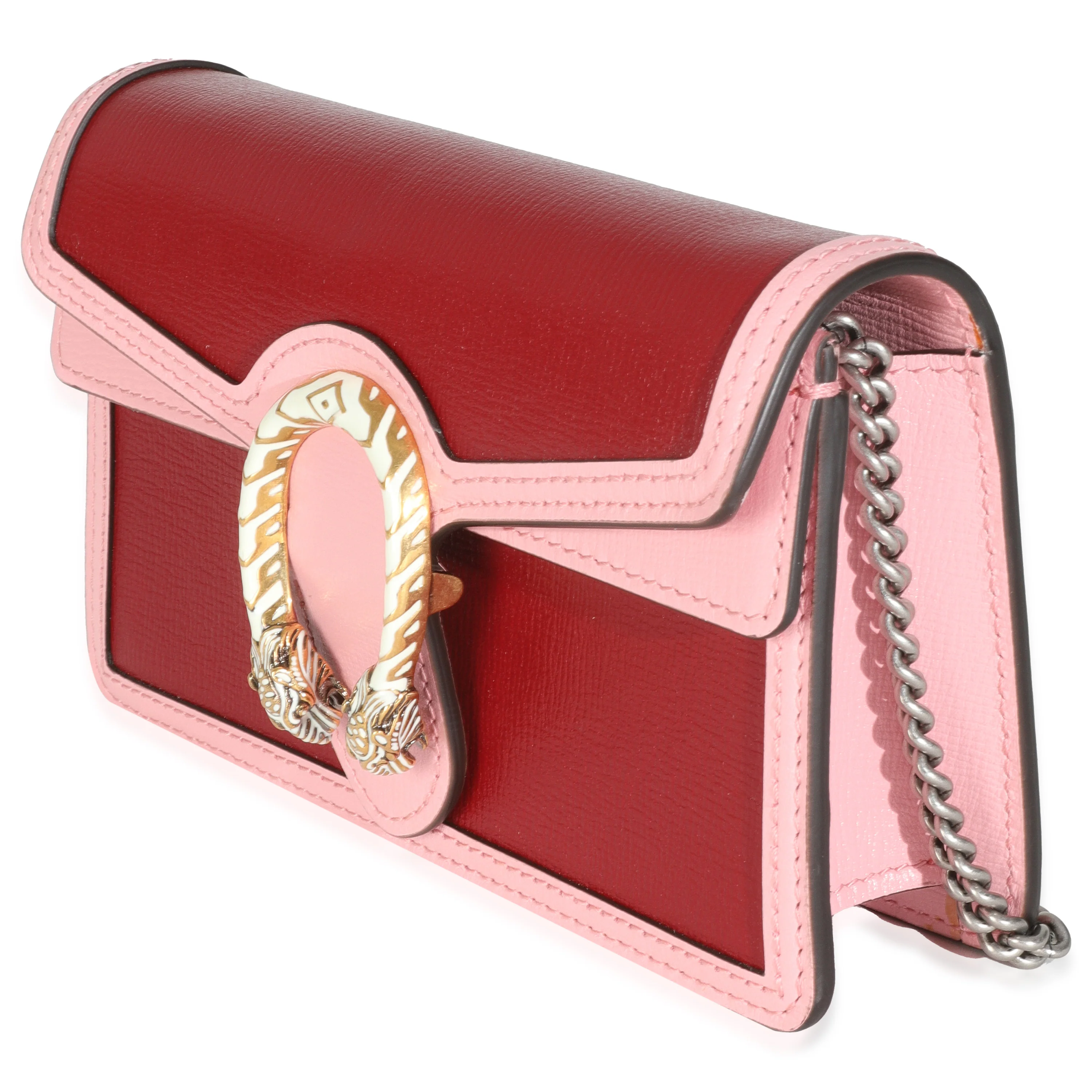 Pink Azalea Calfskin Enamel Super Mini Dionysus - Image 2