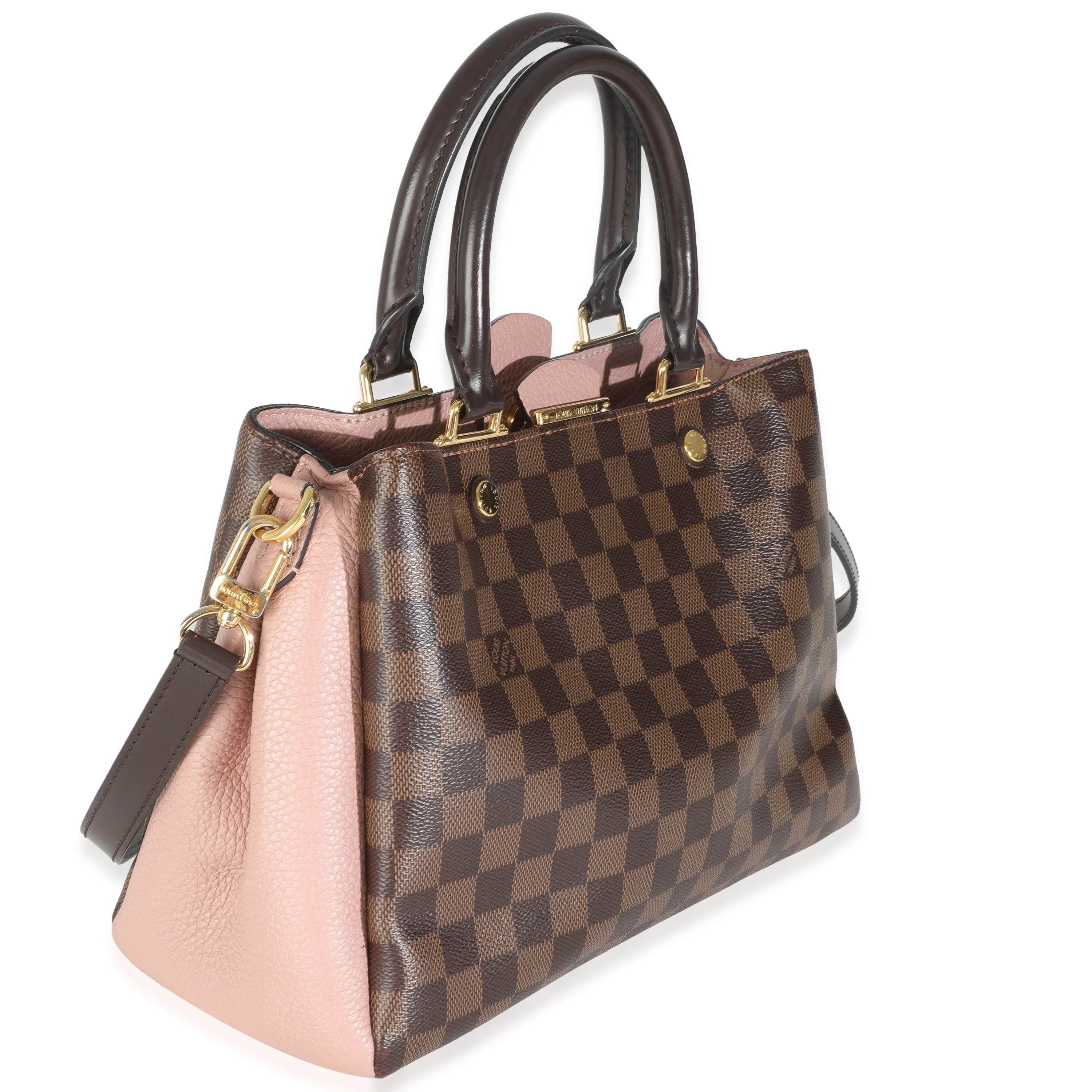 Magnolia Damier Ebene Canvas Brittany Bag - Image 3