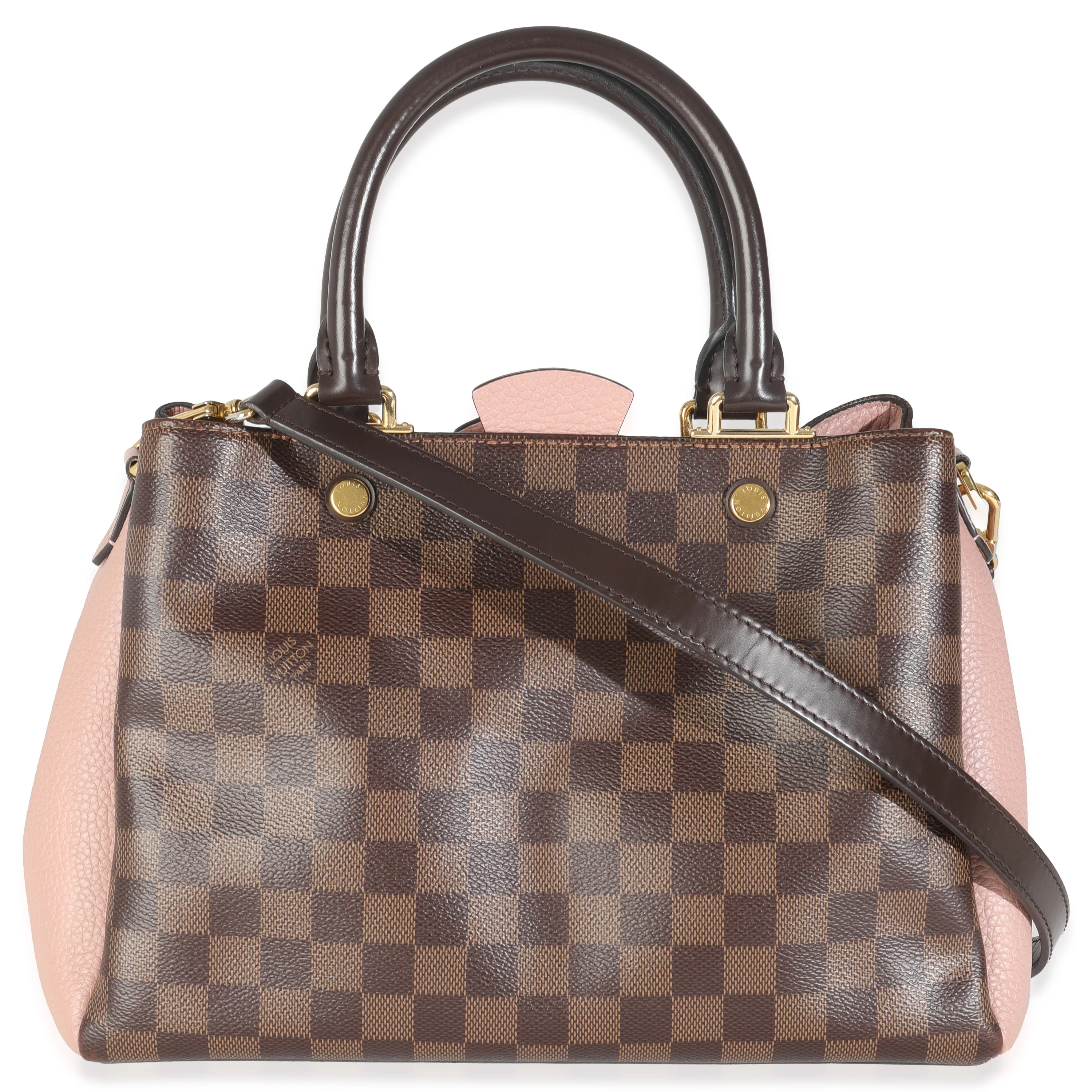 Magnolia Damier Ebene Canvas Brittany Bag - Image 4