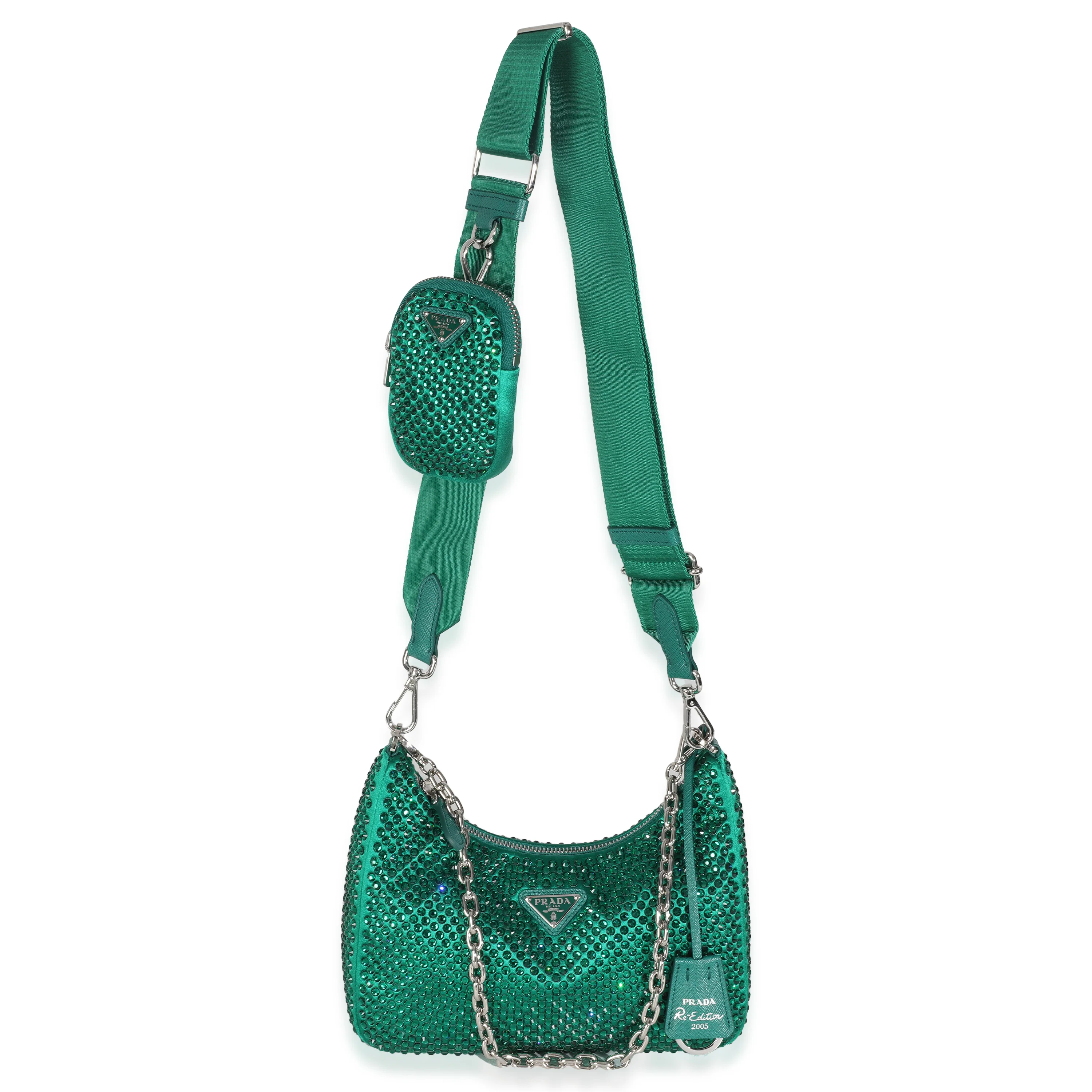 Mango Satin Crystal Re-Edition 2005 Bag - Image 7