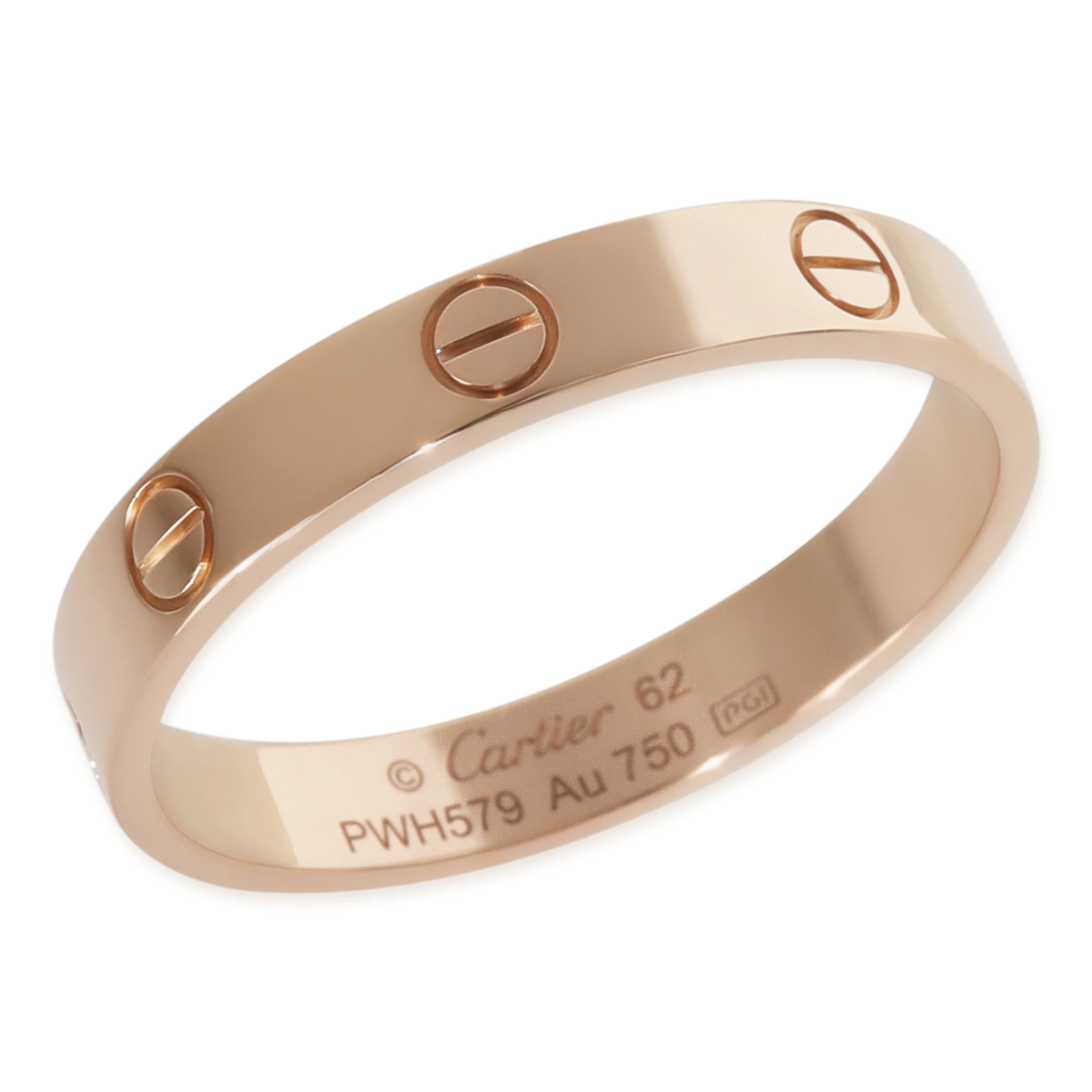 Rose Gold Small Model Love Ring - Image 4