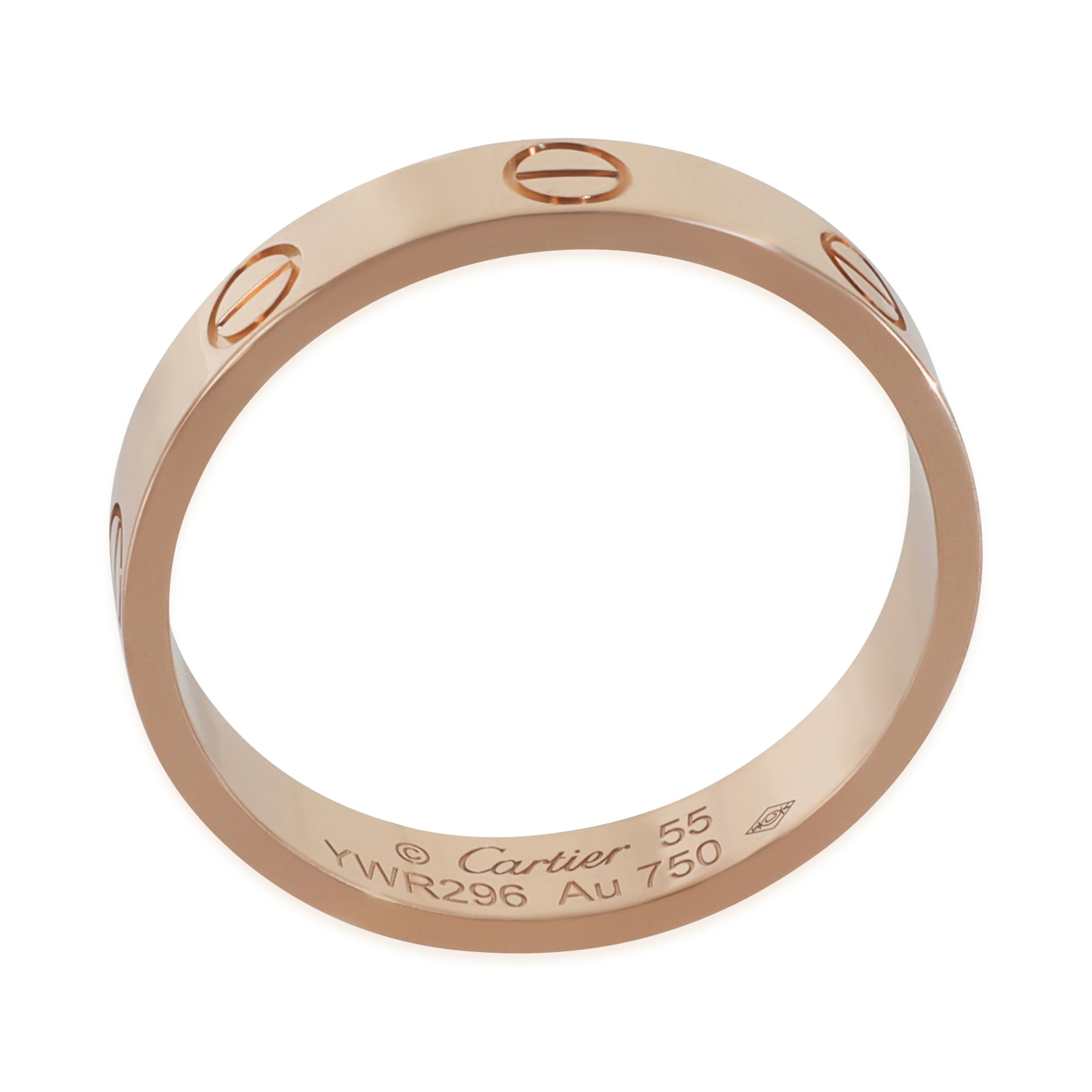 Rose Gold Small Model Love Ring - Image 4
