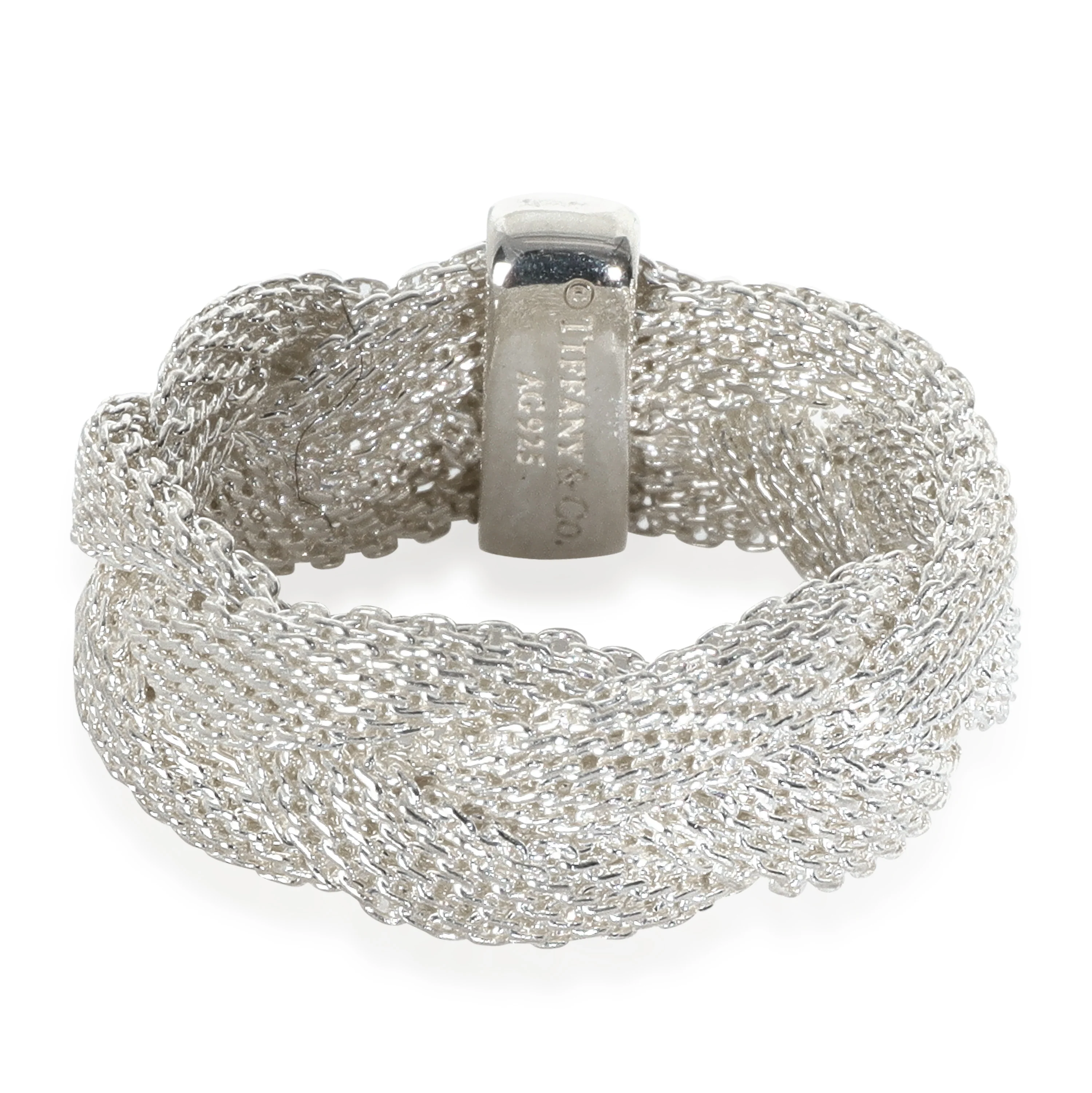 Sterling Silver Somerset Mesh Braid Ring