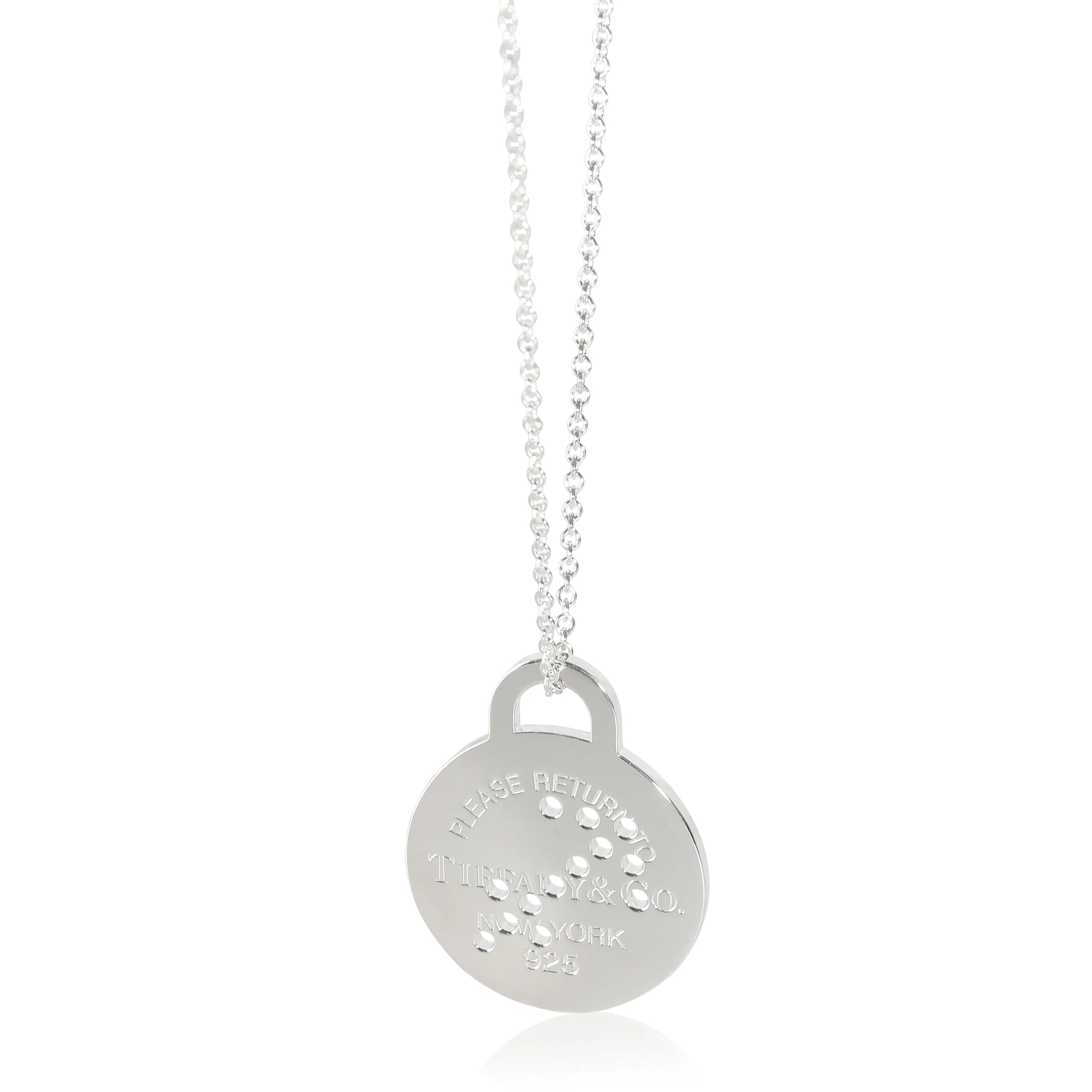 Sterling Silver Return To Tiffany Pendant