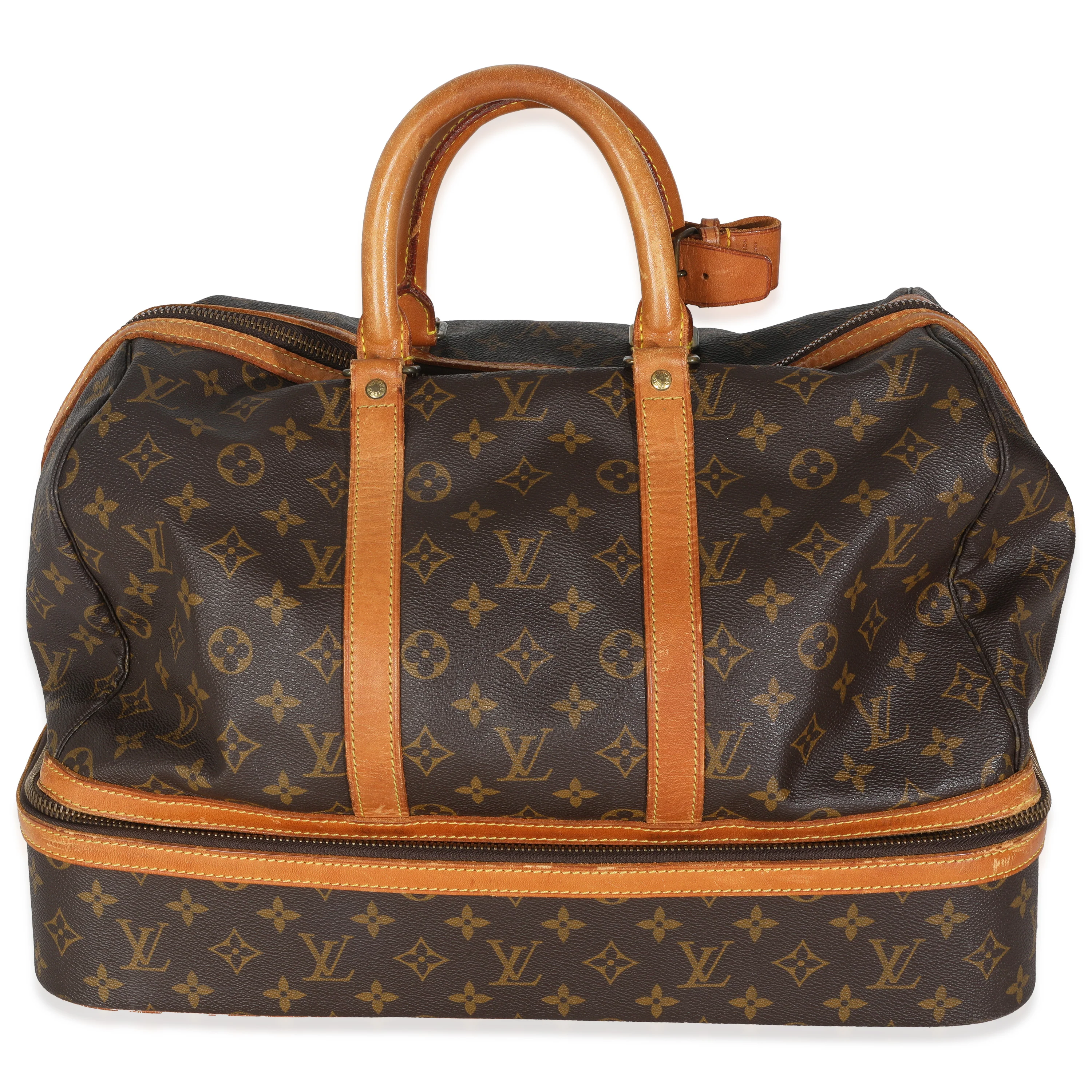 Vintage Monogram Canvas Sac Sport Boston