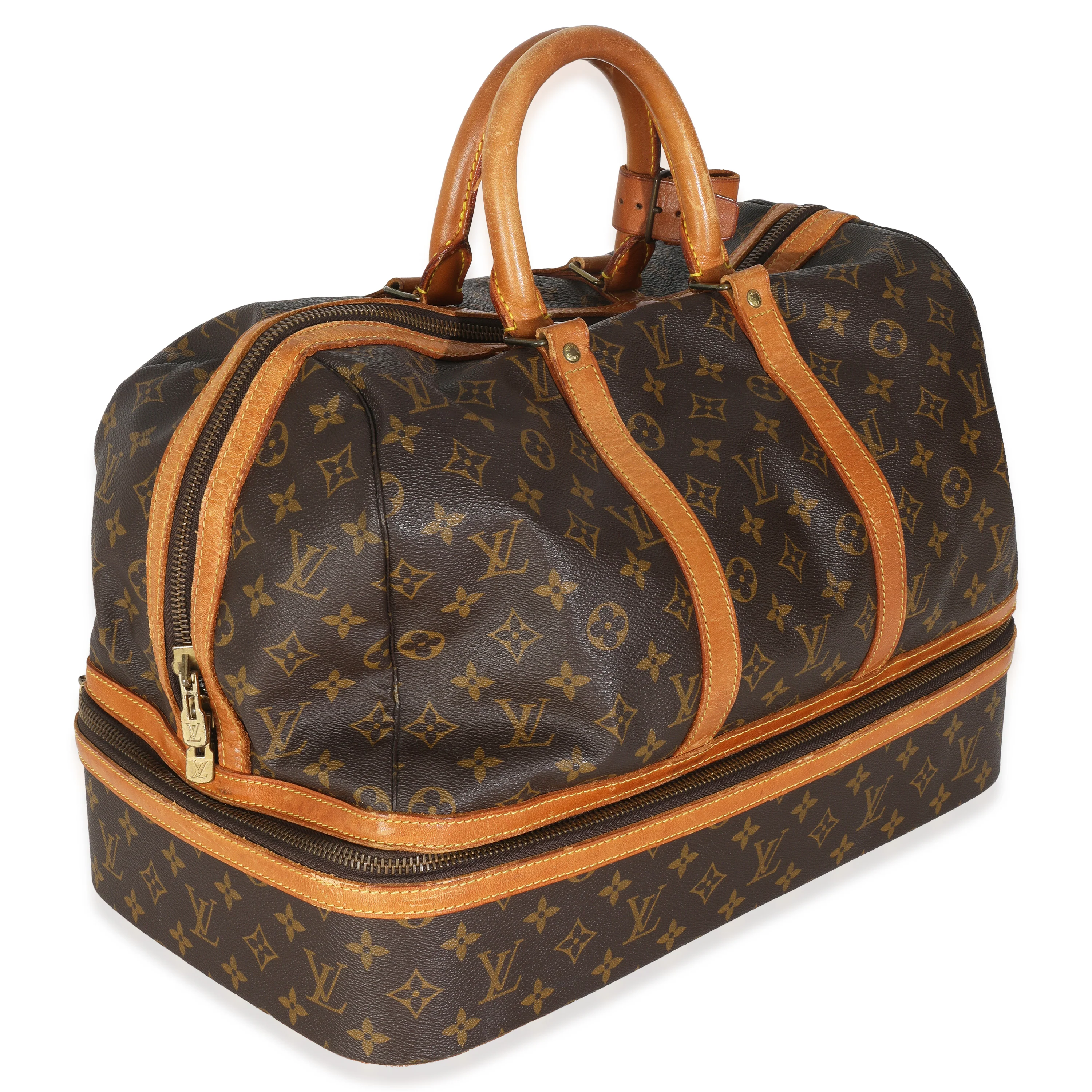 Vintage Monogram Canvas Sac Sport Boston - Image 3