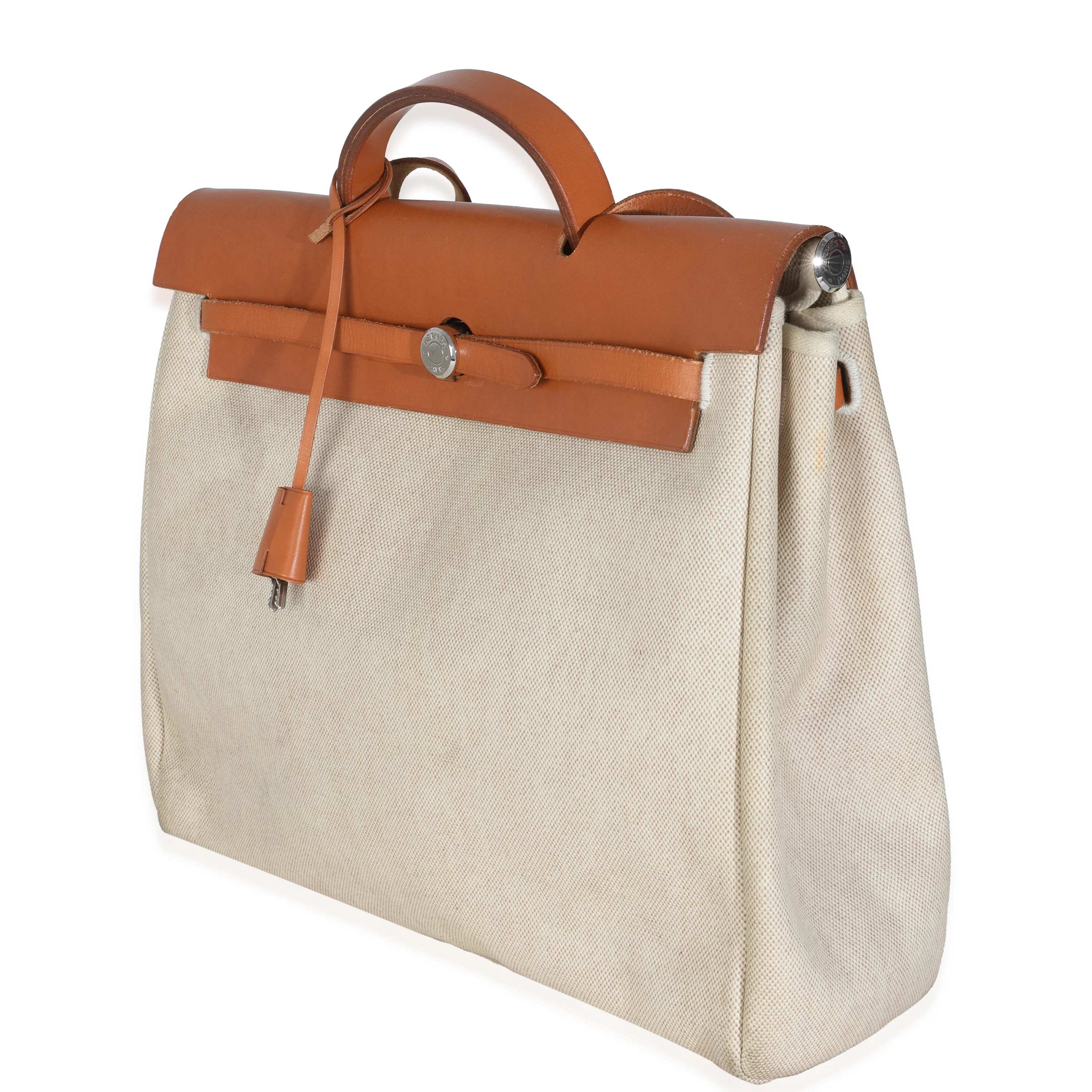 Natural Toile Vache Calfskin Herbag 39 MM - Image 2