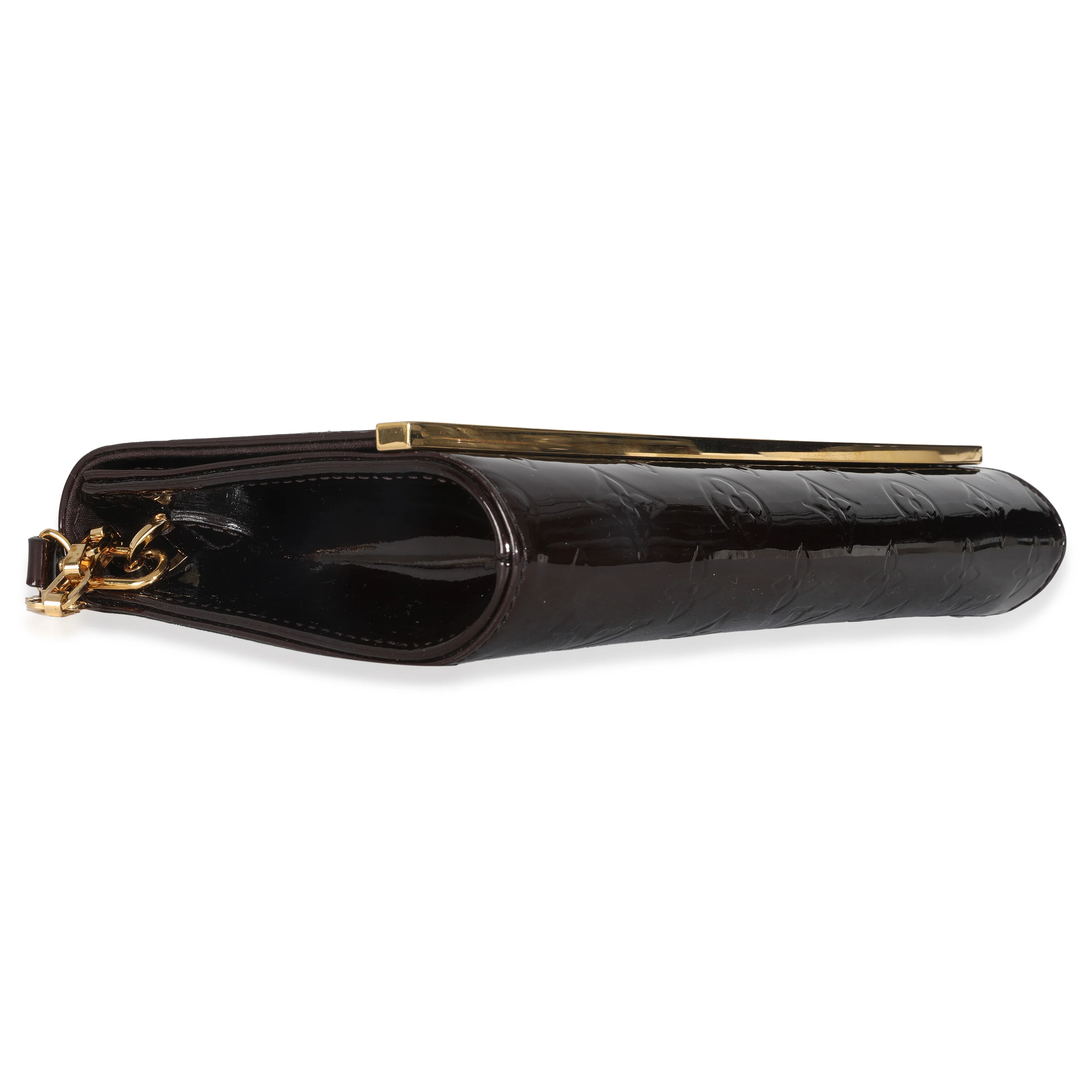 Amarante Monogram Vernis Ana Clutch - Image 6