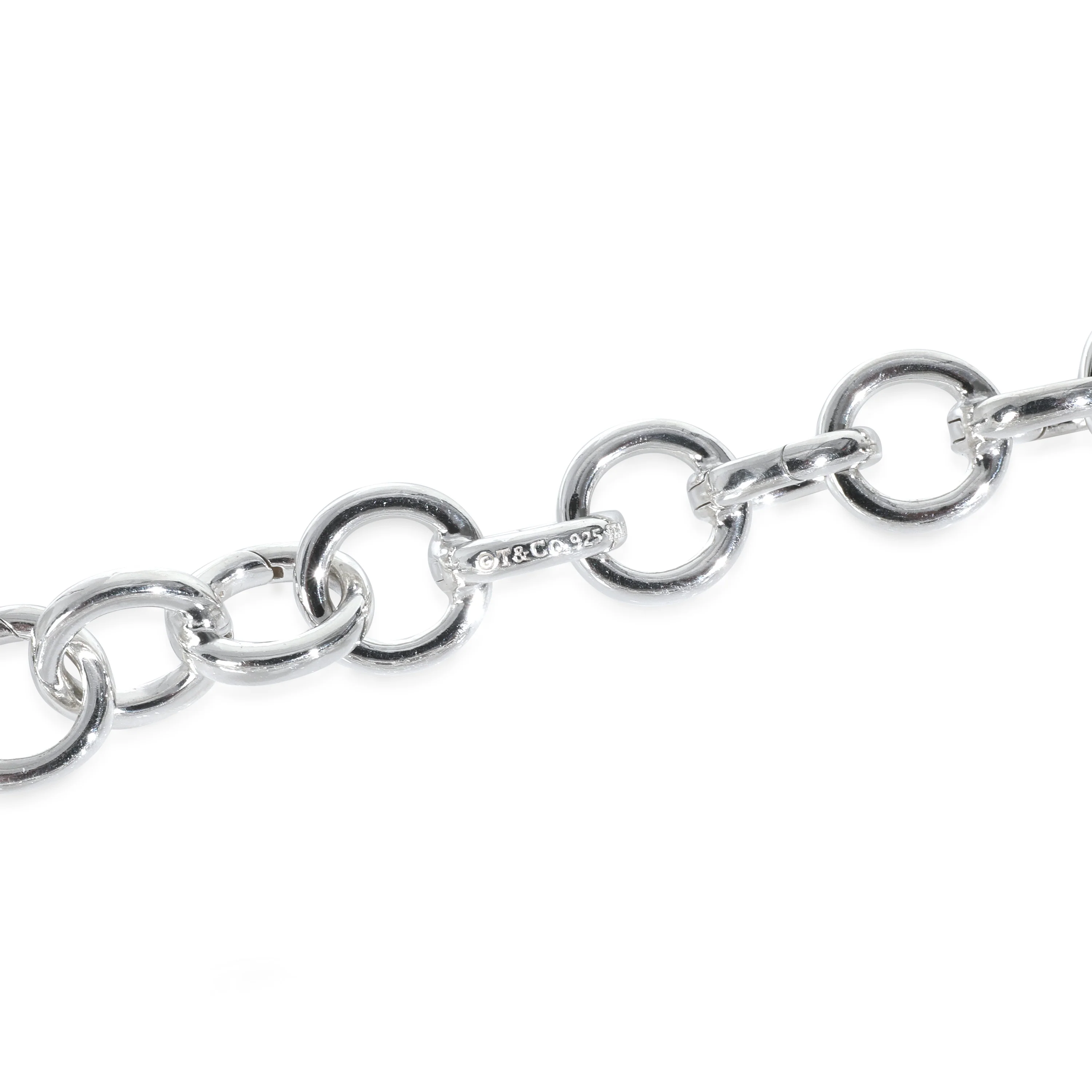 Sterling Silver  Clasping Link Necklace - Image 3
