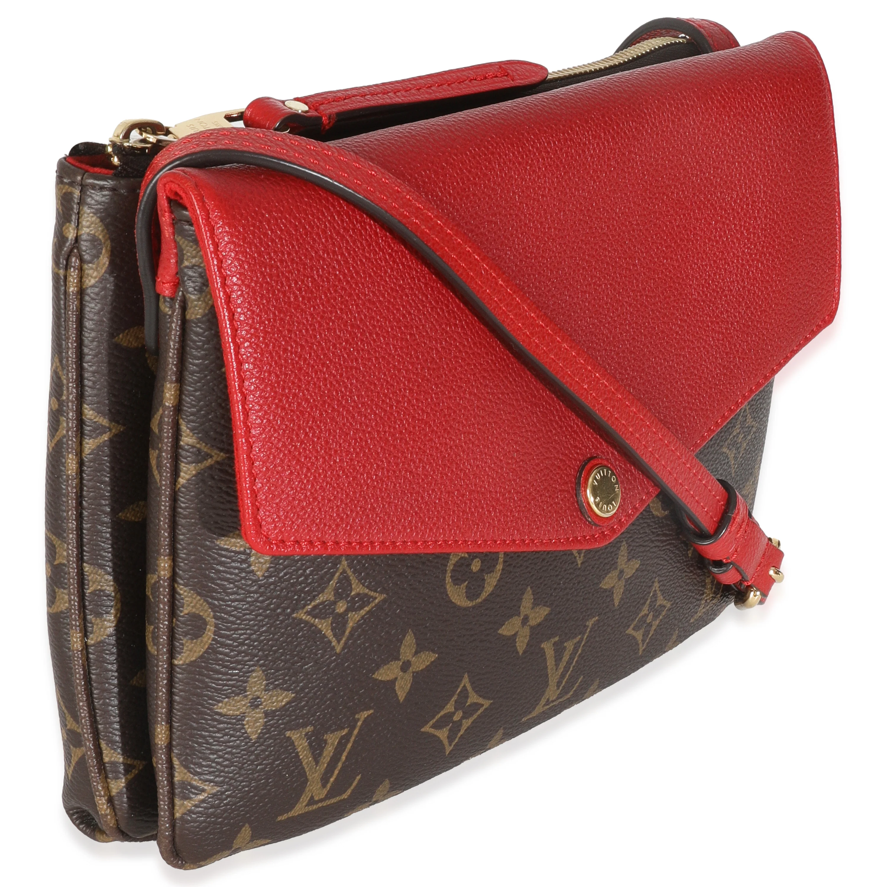 Cherry Monogram Canvas Twice Pochette - Image 3