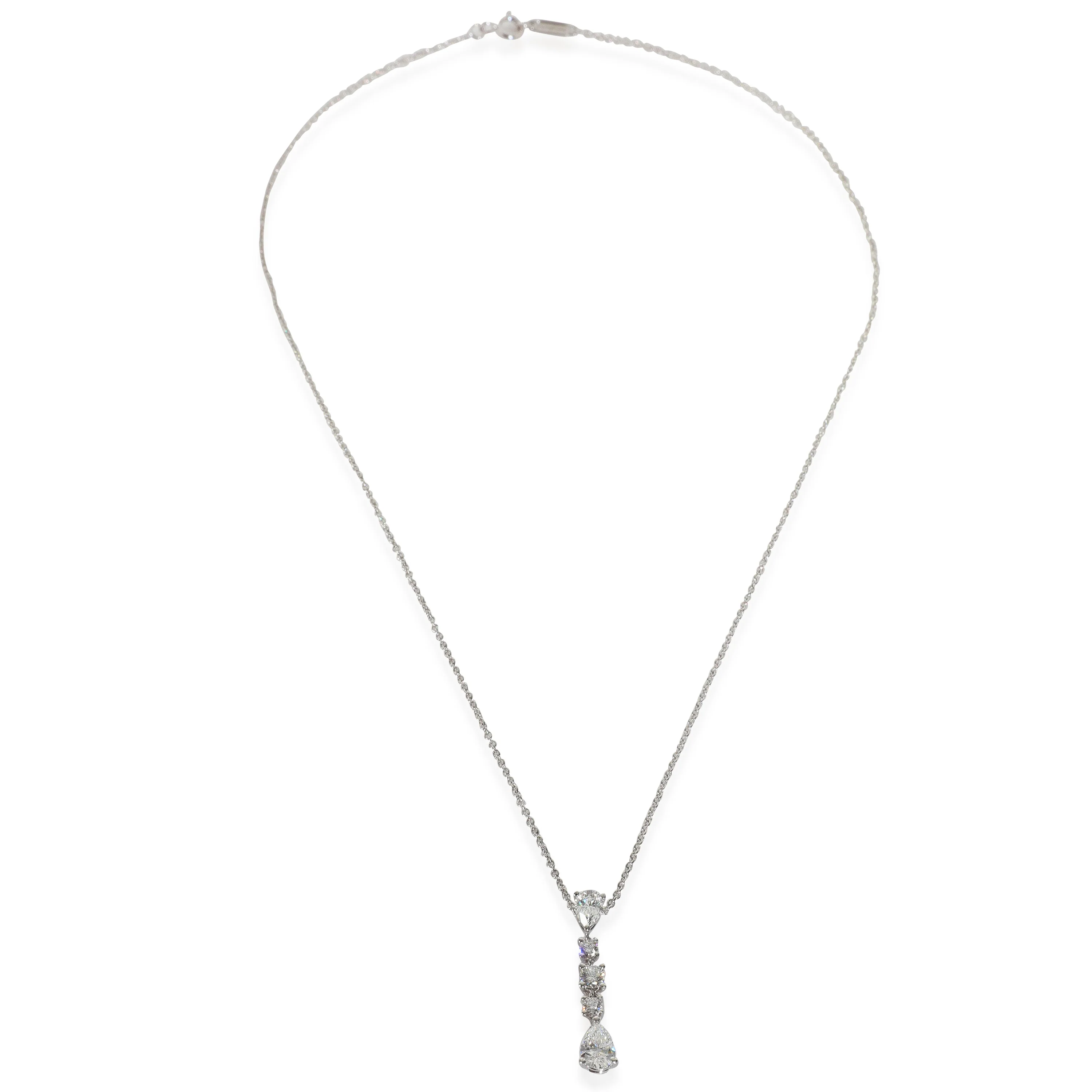 Platinum Diamond Swing Pendant - Image 2