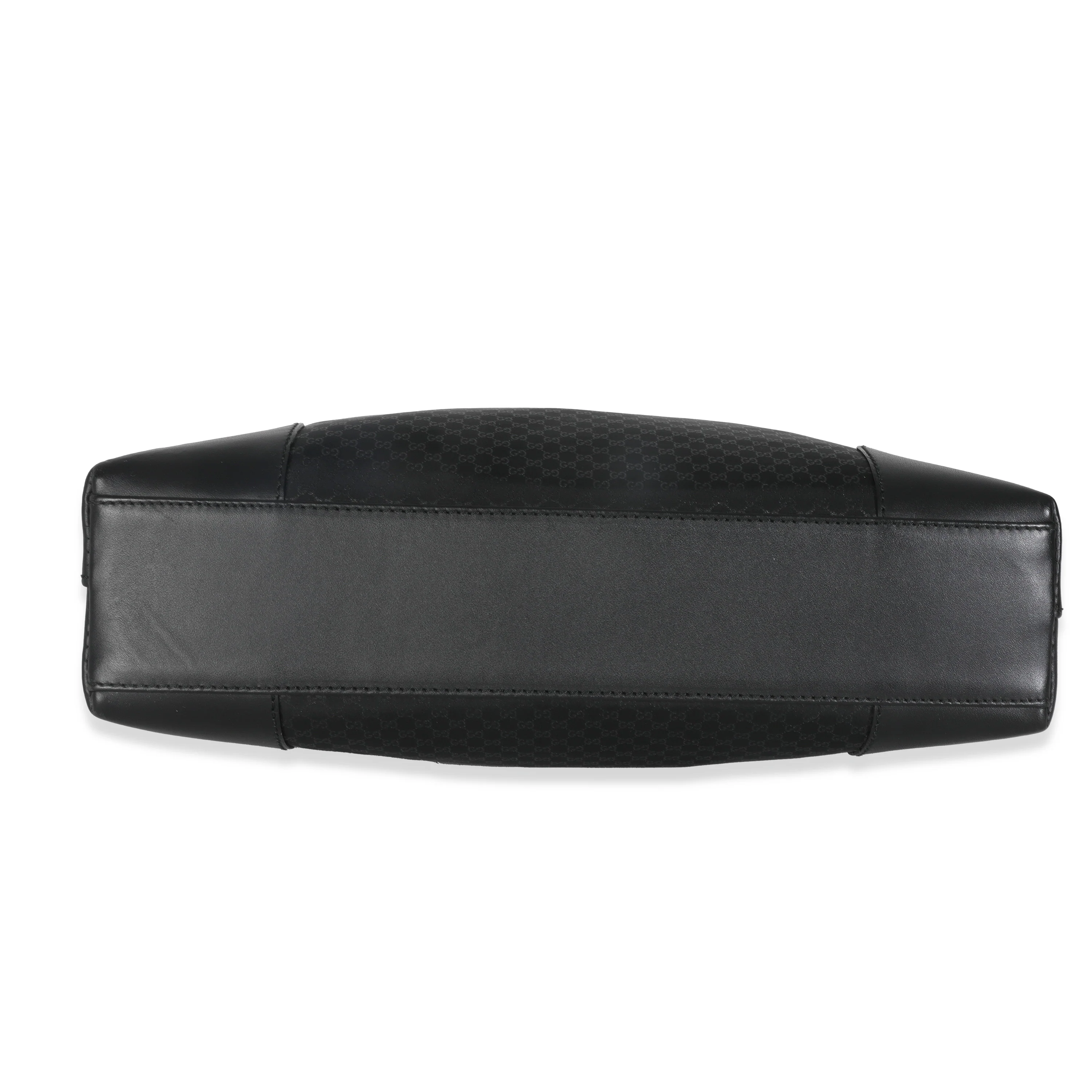 Vintage Black GG Nylon Shoulder Bag - Image 5