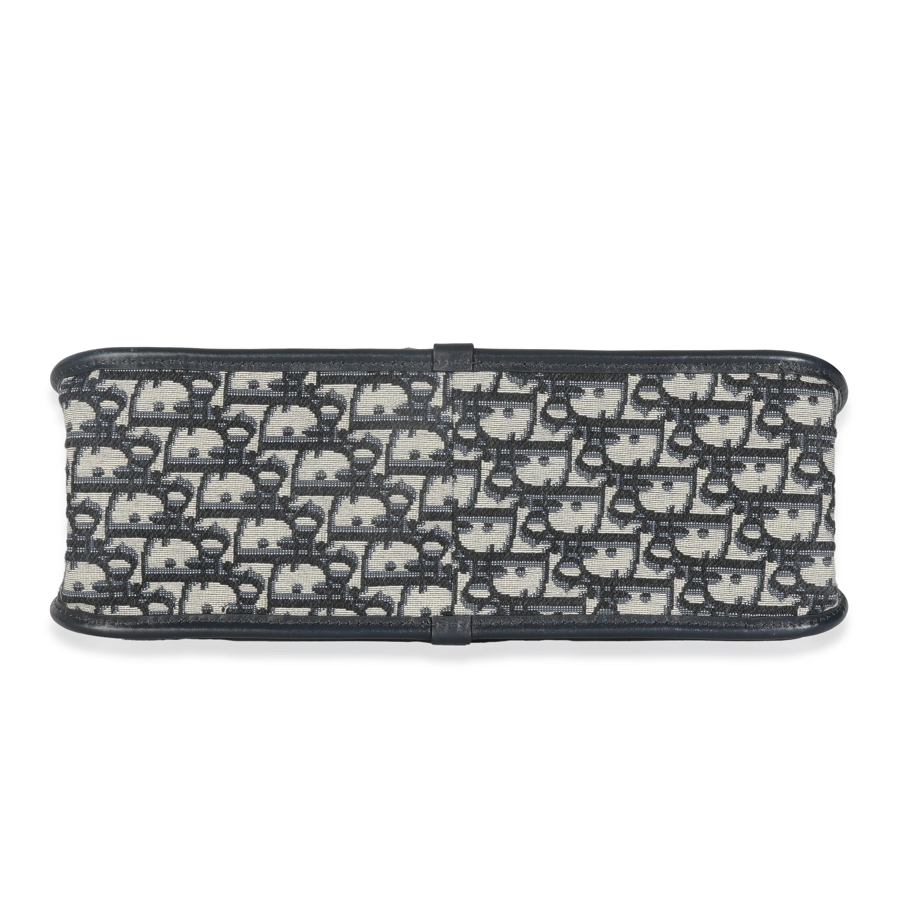 Navy Oblique Canvas CD Hobo - Image 5