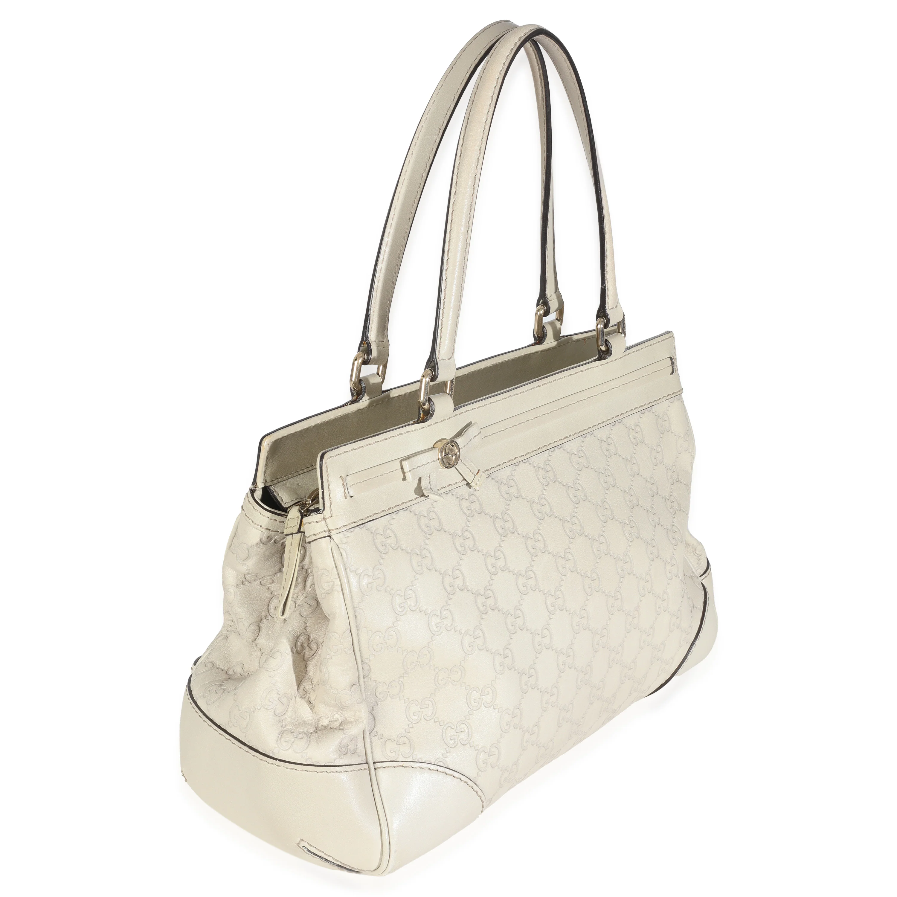 Off White Guccissima Medium Mayfair Tote - Image 3