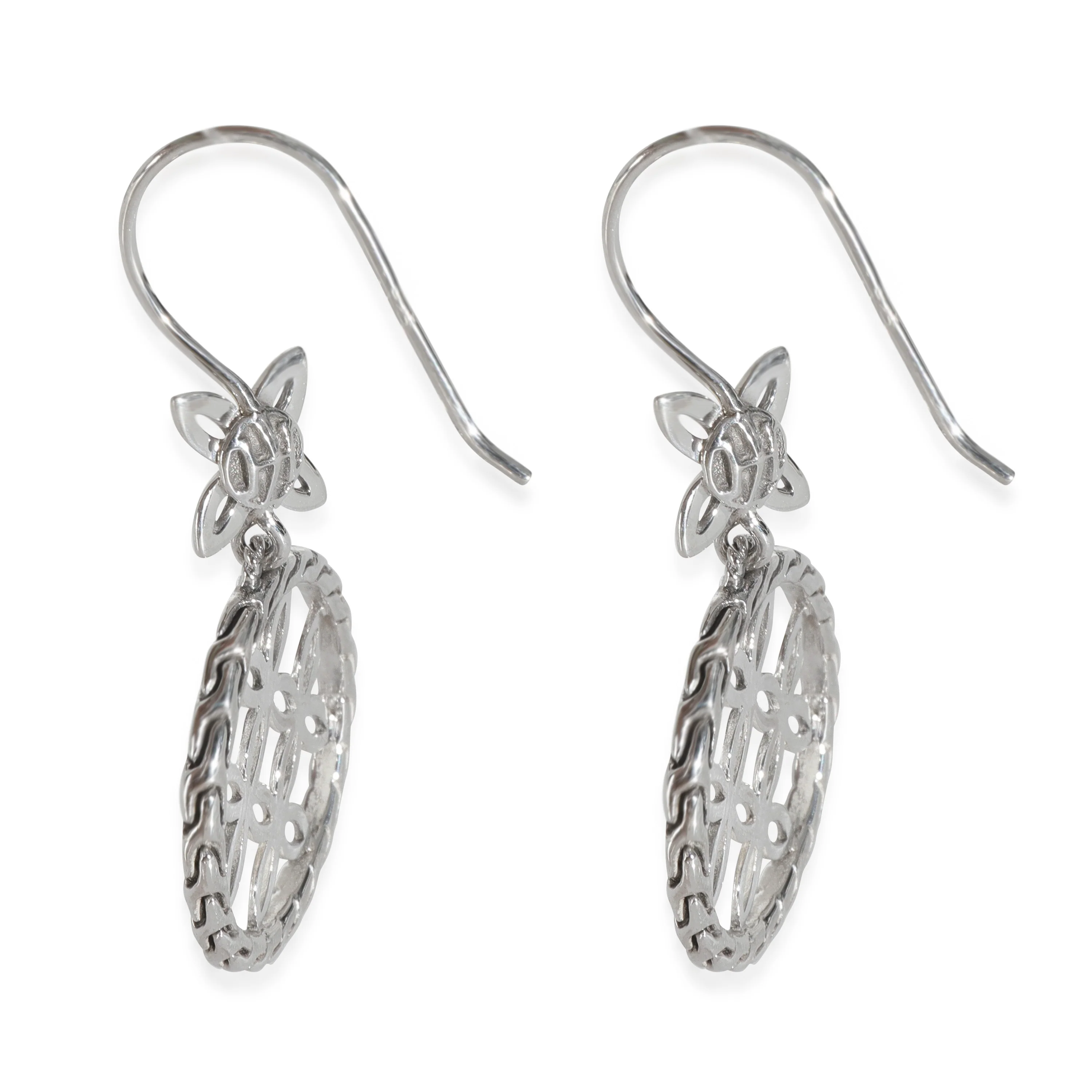 Sterling Silver  Kawung Earrings - Image 2