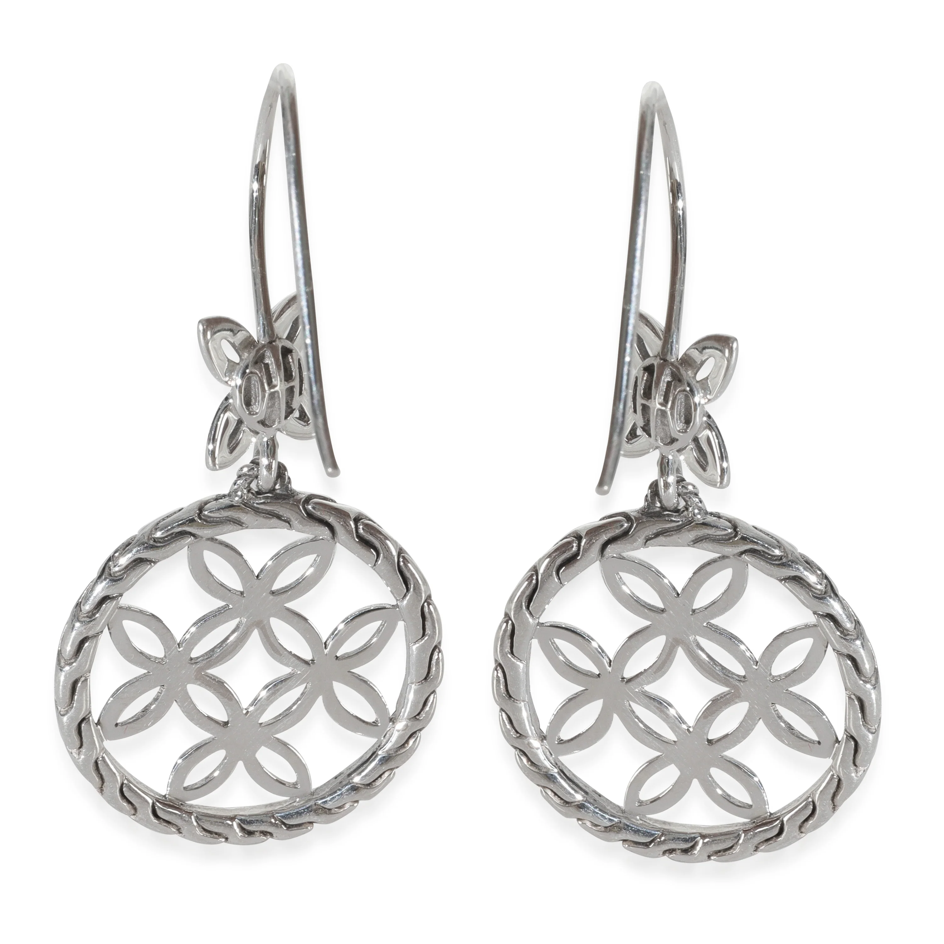Sterling Silver  Kawung Earrings - Image 3