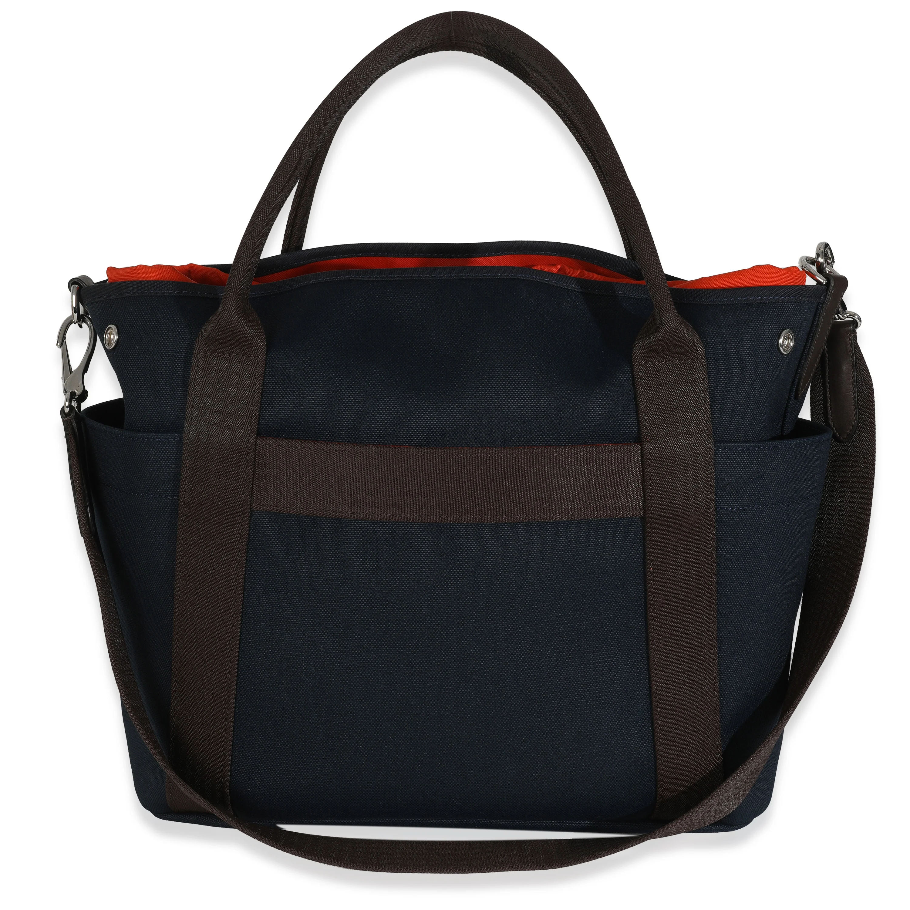 Bleu Navy Feu Canvas The Grooming Bag - Image 3