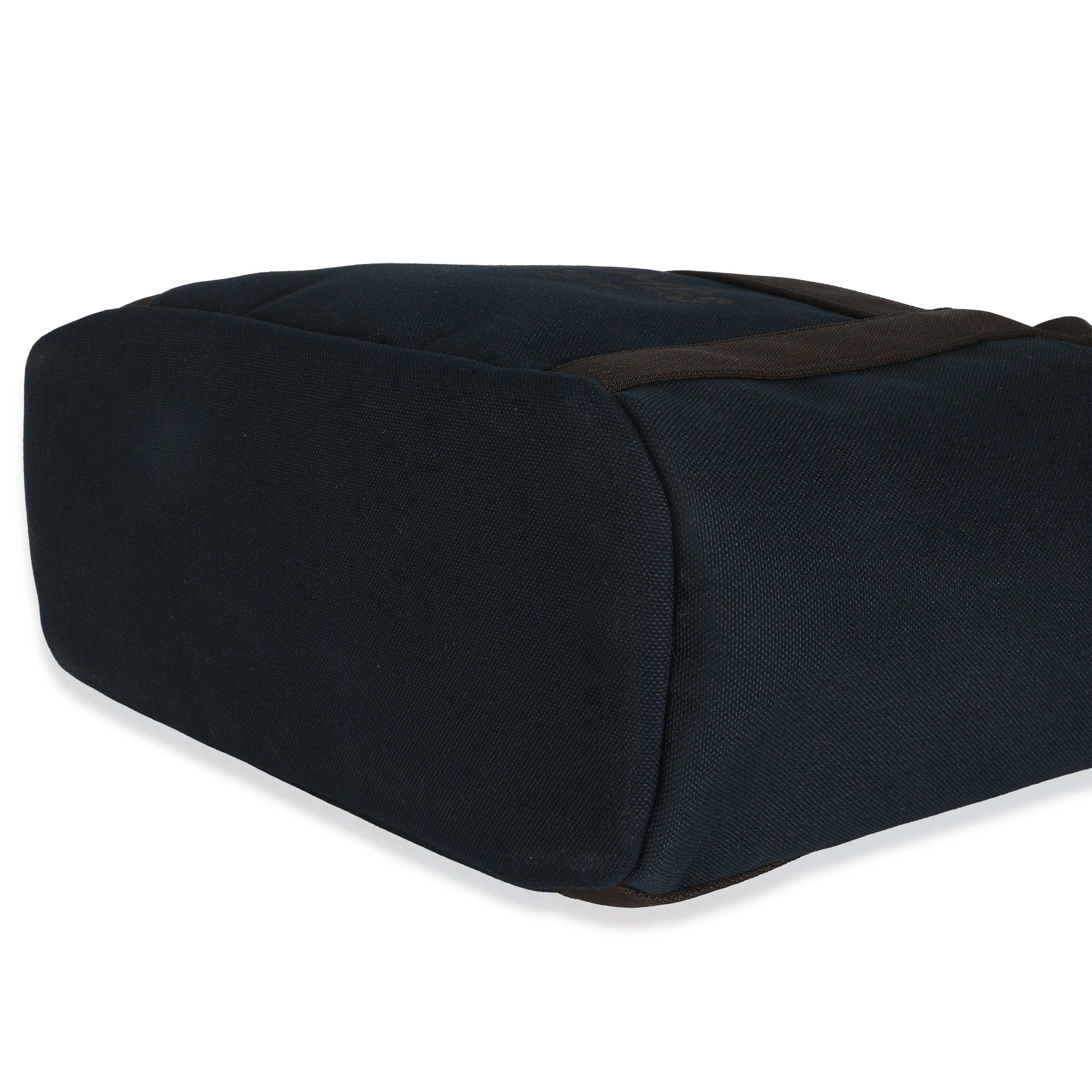 Bleu Navy Feu Canvas The Grooming Bag - Image 5