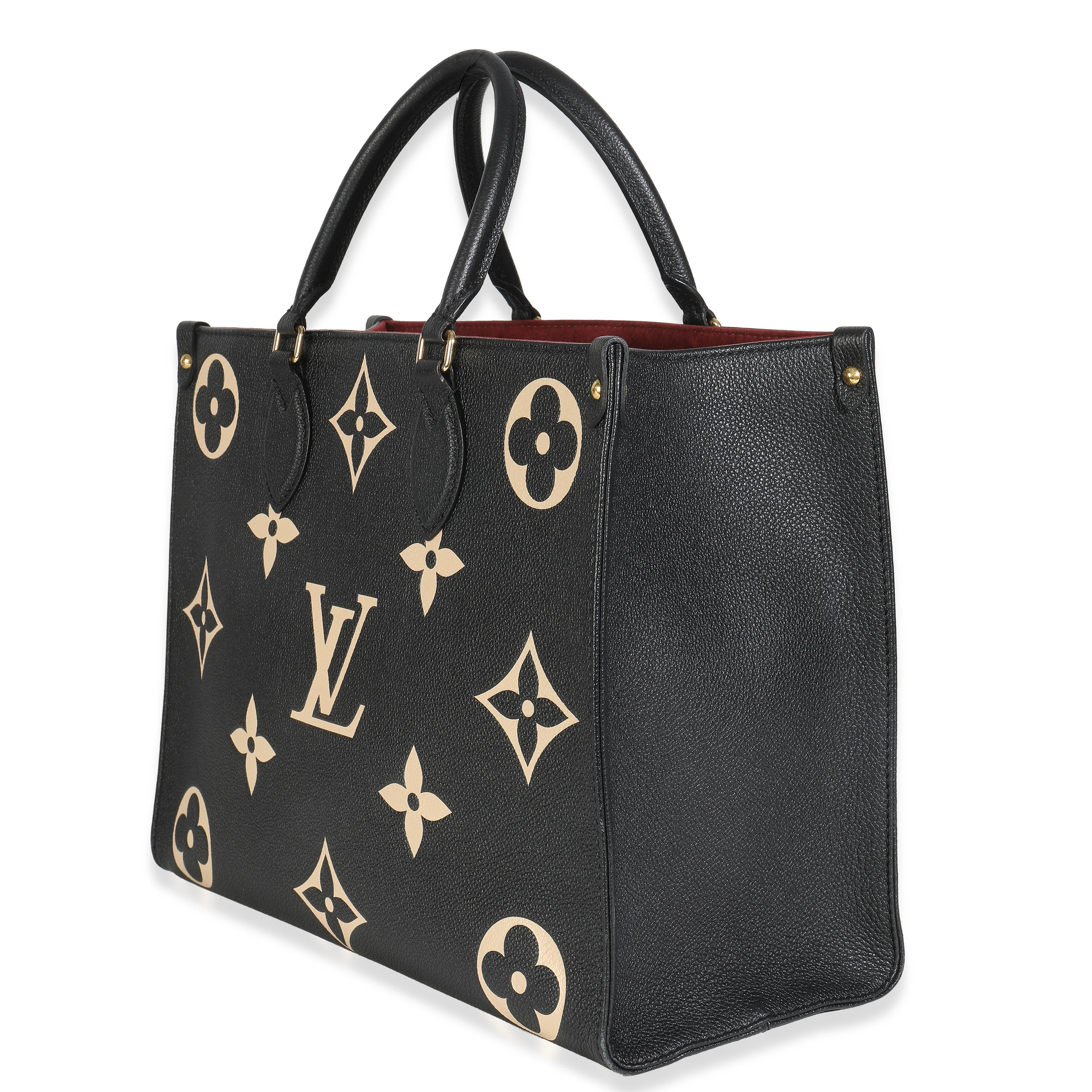 Black Cream Monogram Giant Bicolor Empreinte Onthego MM - Image 2
