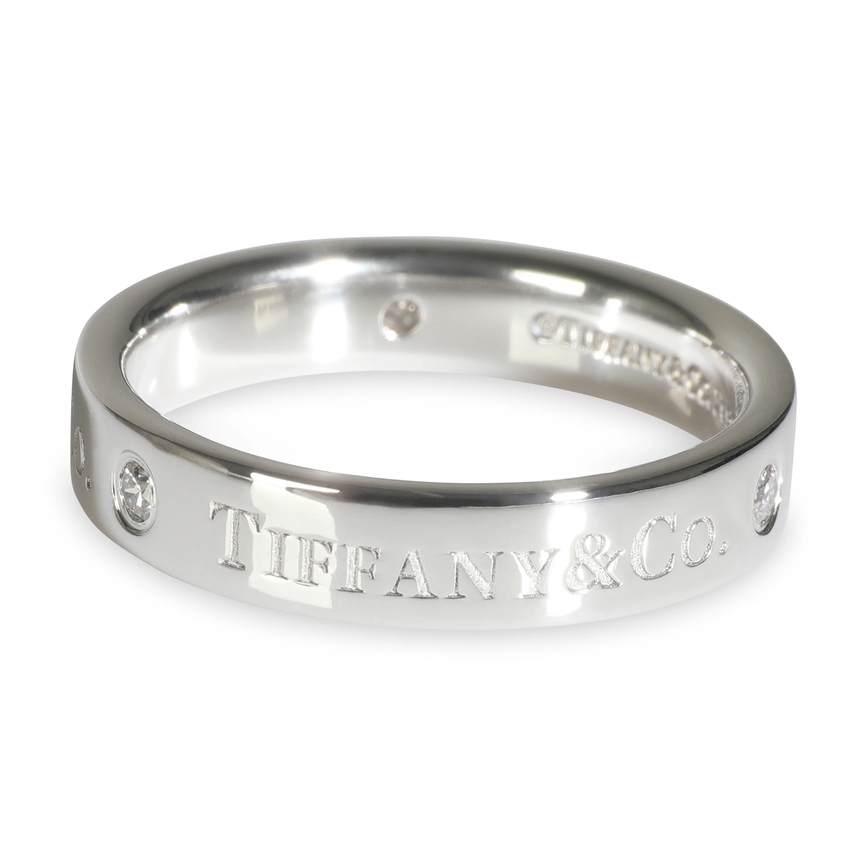 Platinum Diamond T&Co. Band - Image 2
